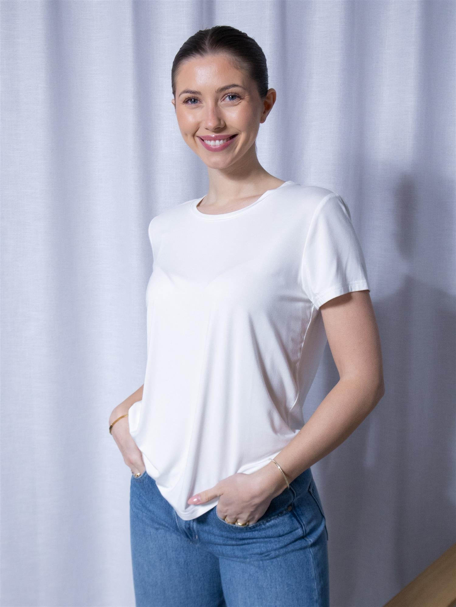 Riccovero Basic Tee White