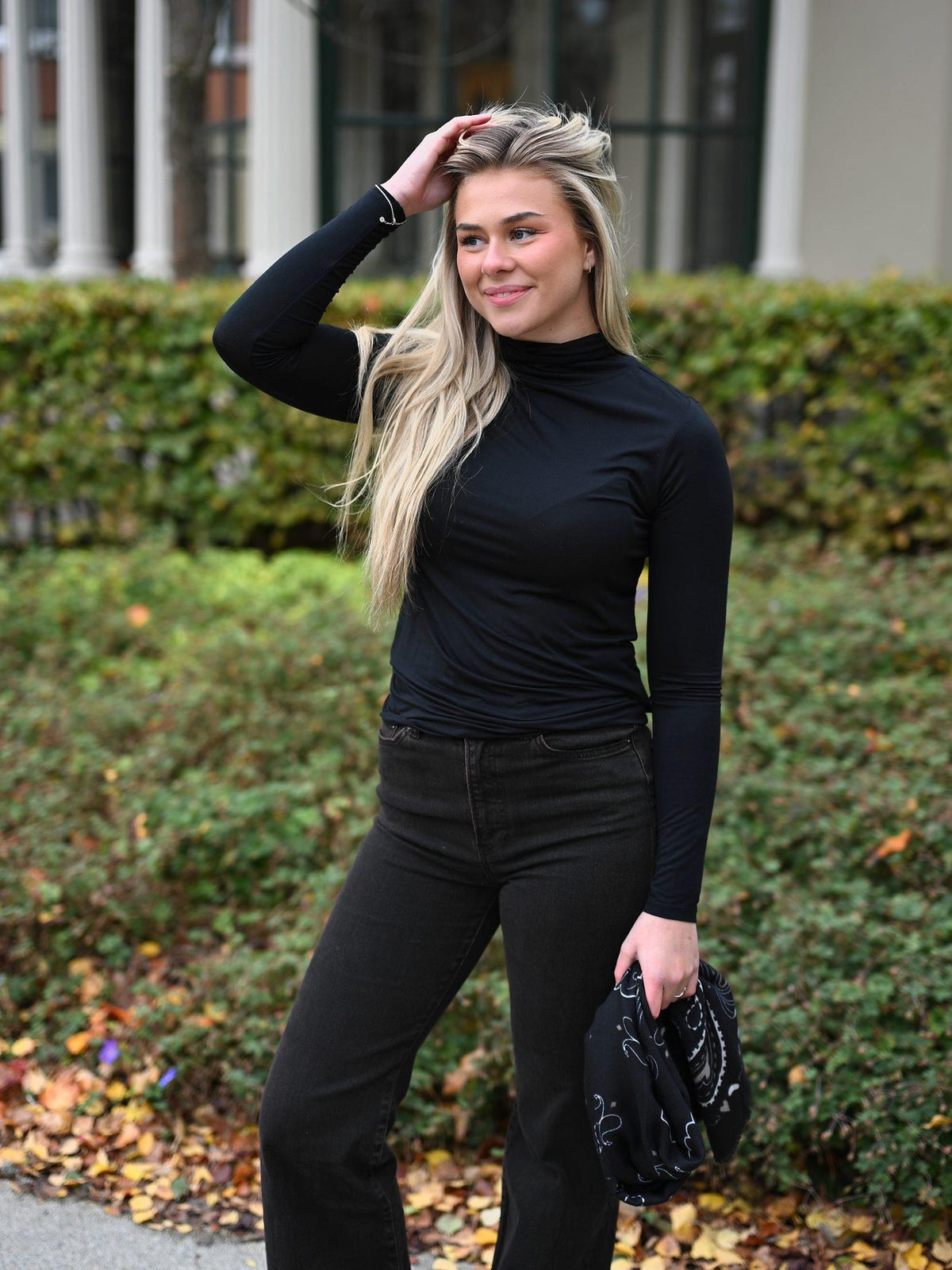 Polo Sweater Black