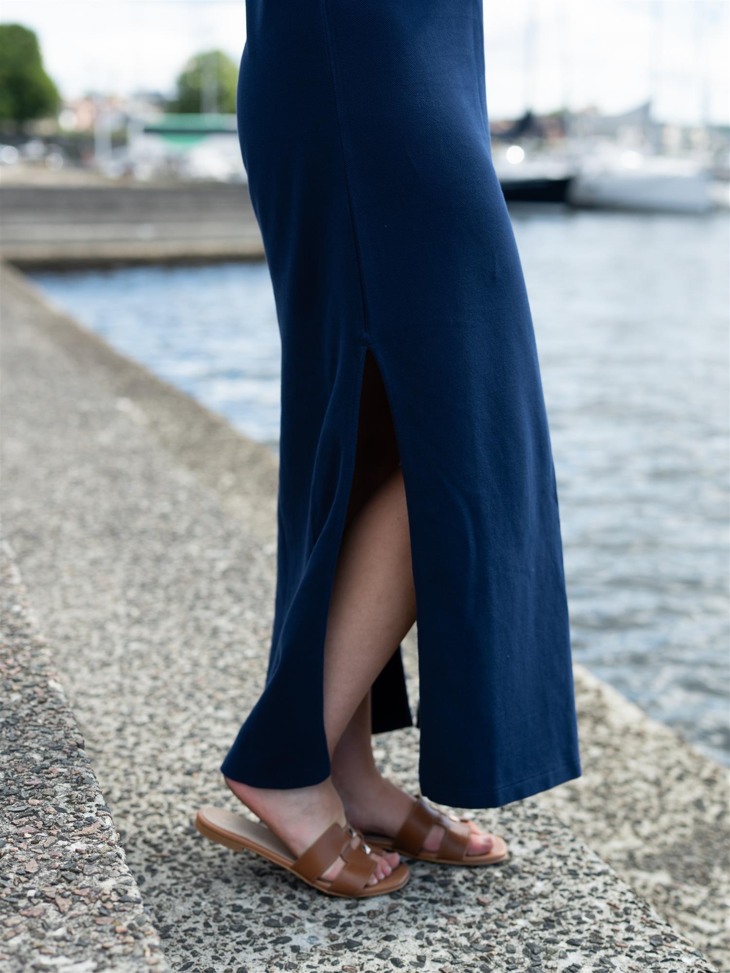 Polo Navy Classic Day Dress