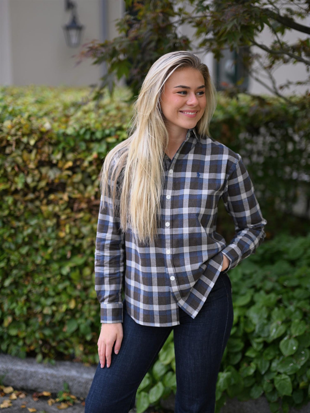 Woven-Shirt Brun