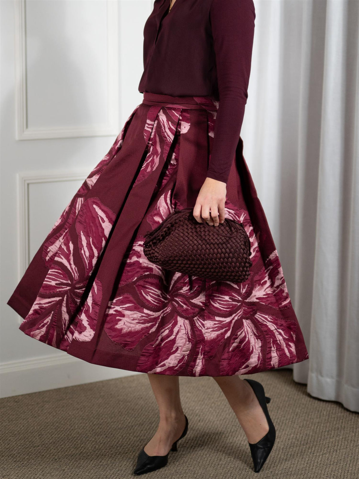 Abey Skirt With Pockets