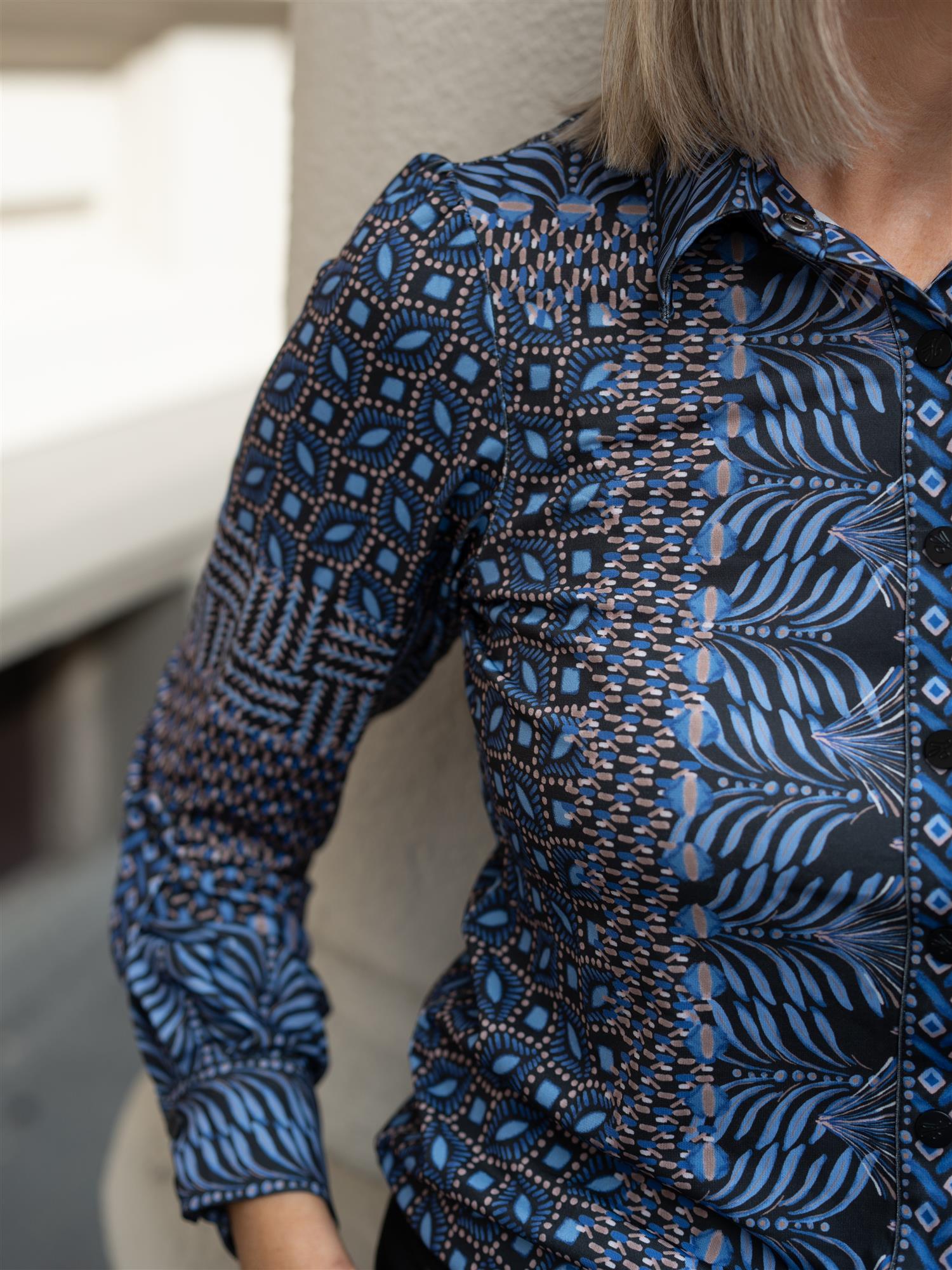 Keeley Blouse Navy