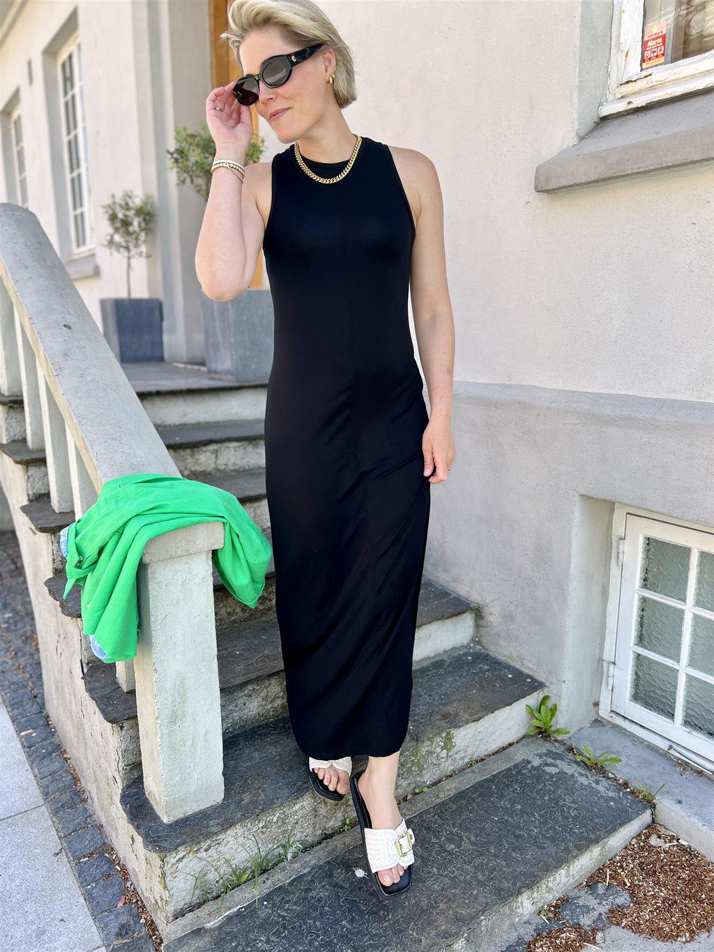 Lexington  Fiona Jersey Dress Black