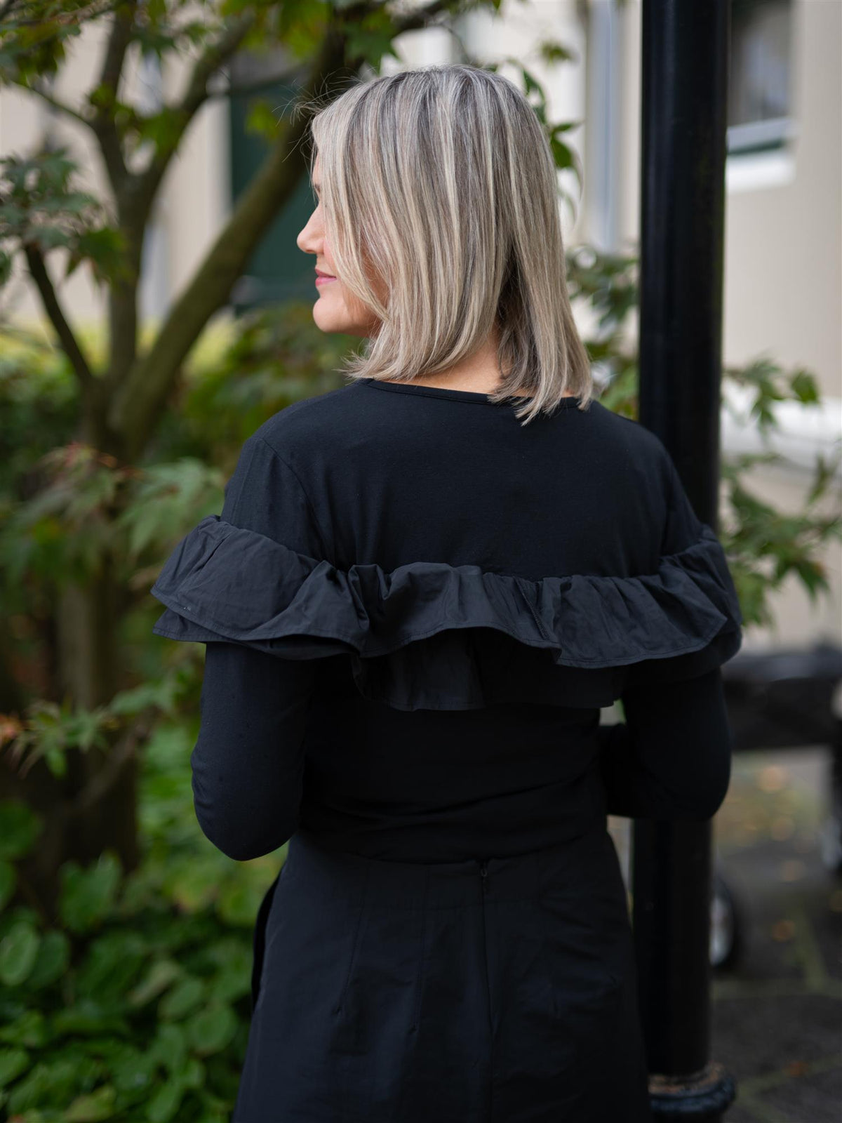 Wakaba Blouse Black