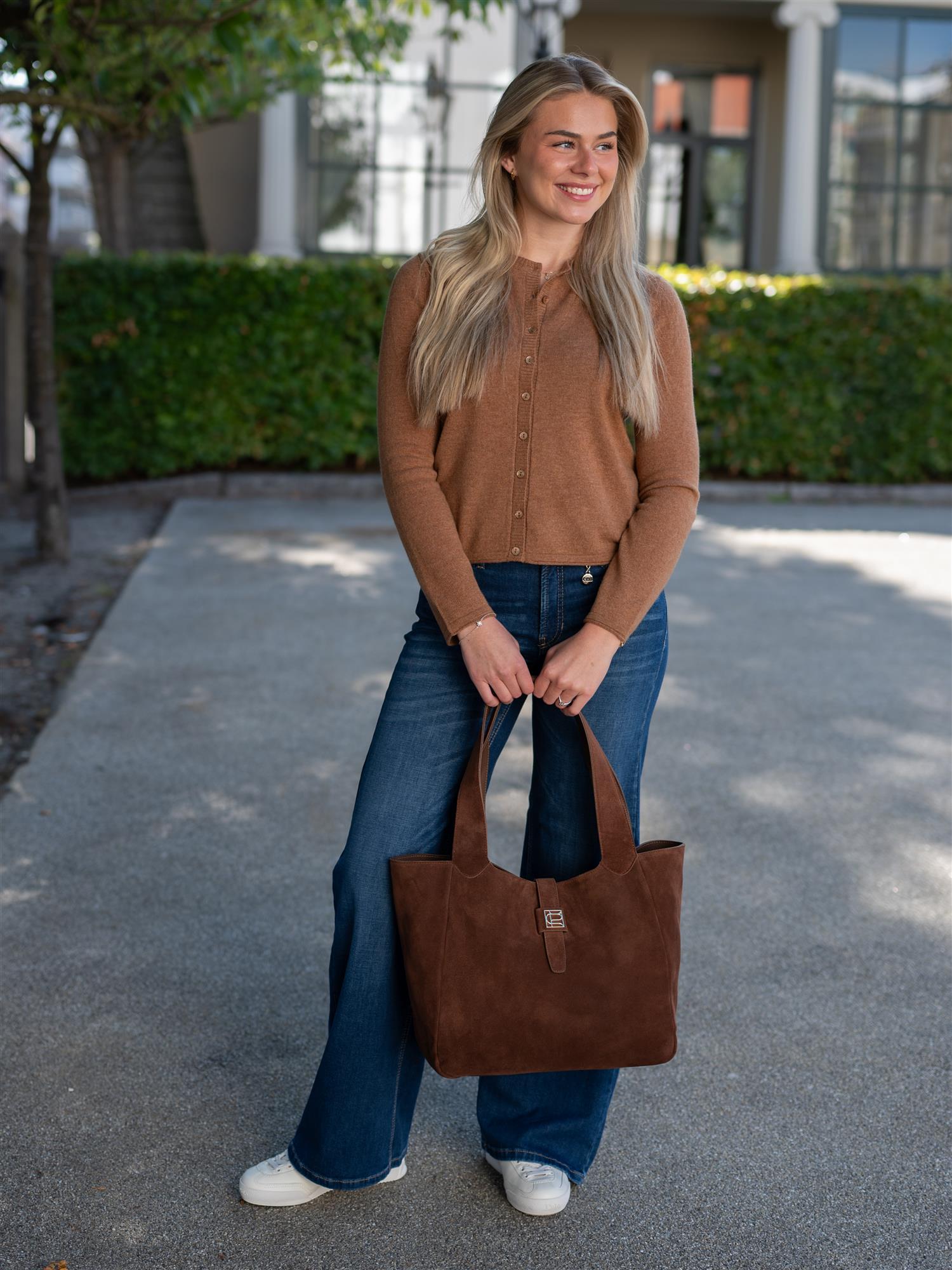 Dear Dharma Clara Cardigan Camel