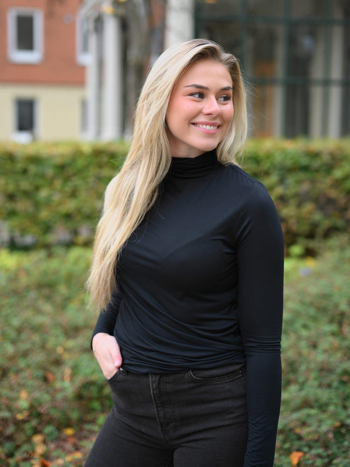Polo Sweater Black