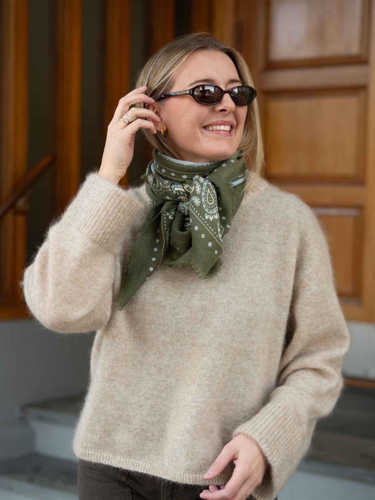 Scarf Rodeo Olive WC
