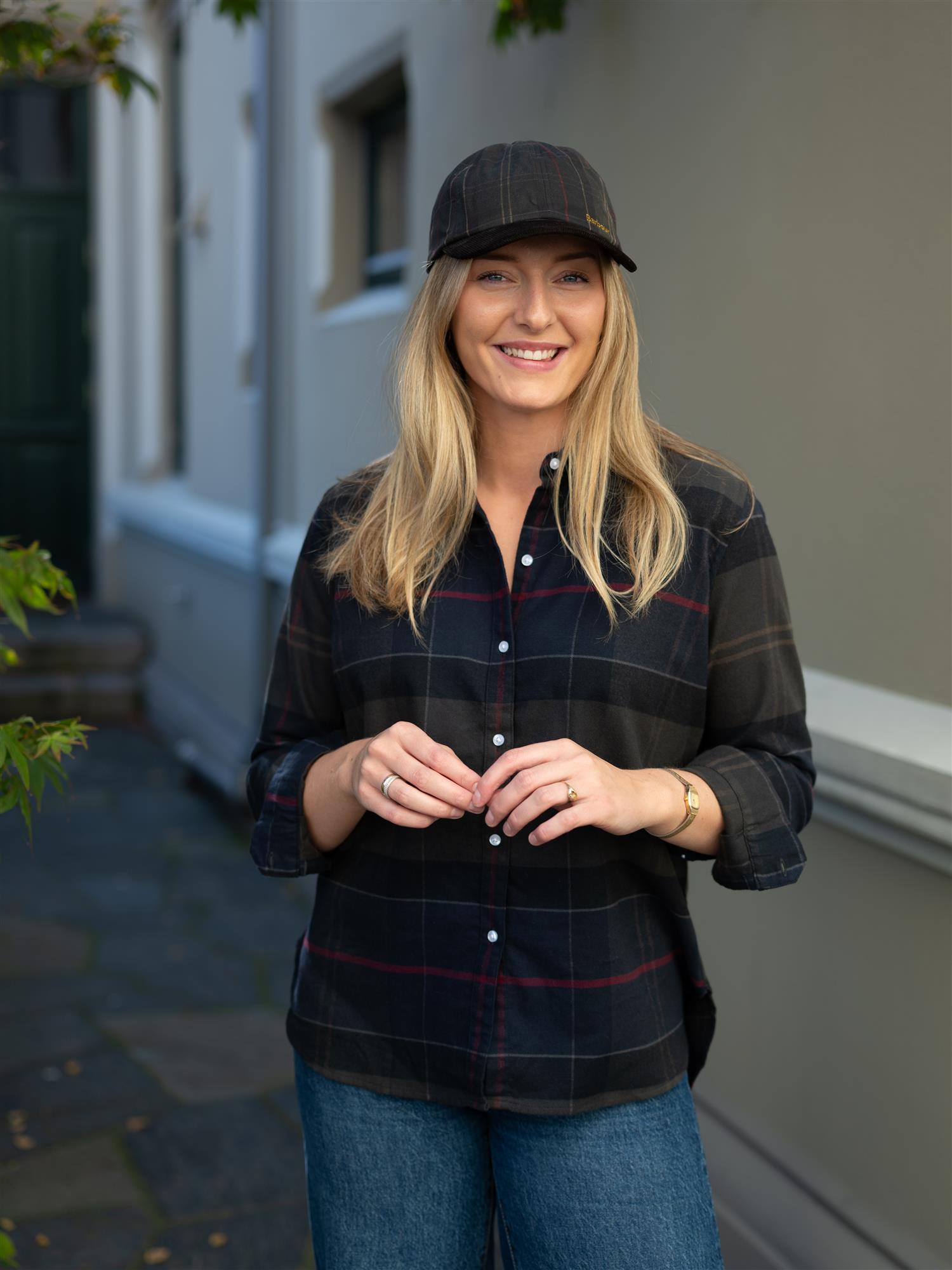 Arlene Cap Classic Tartan