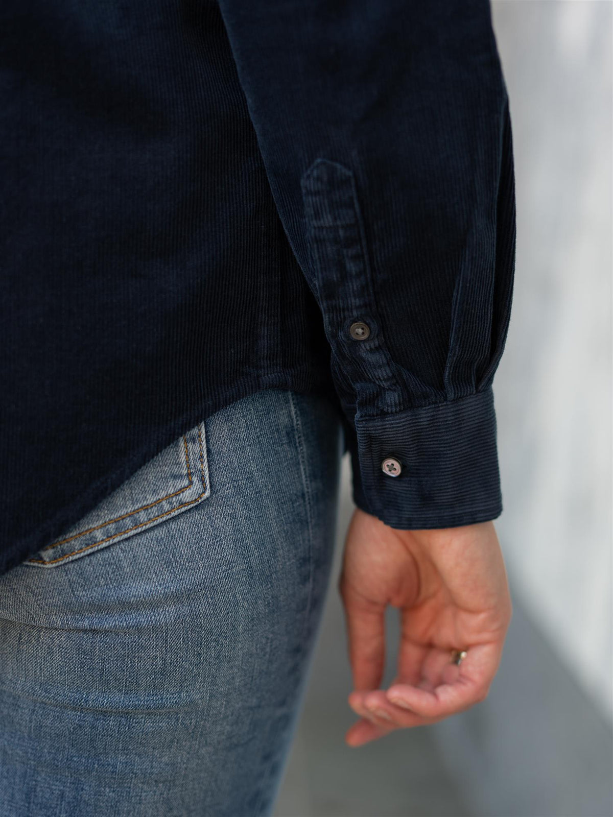 Woven Sport Shirt Navy