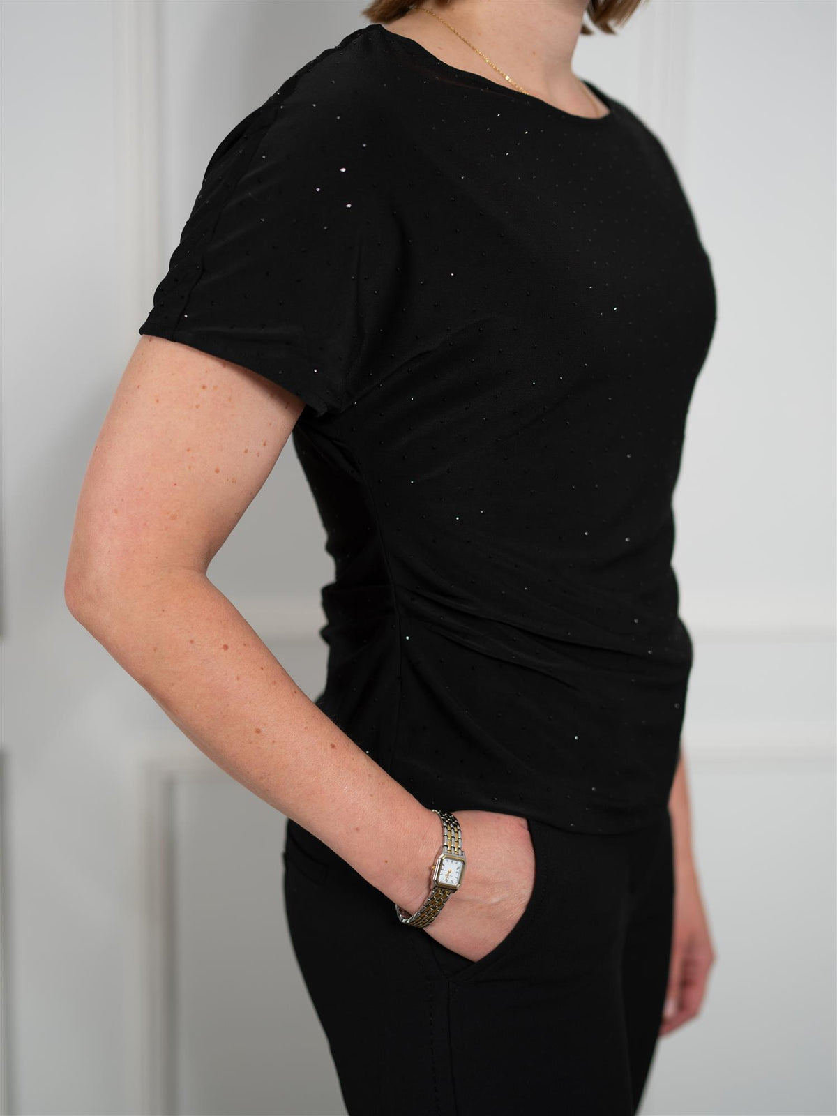 Iris Top Black