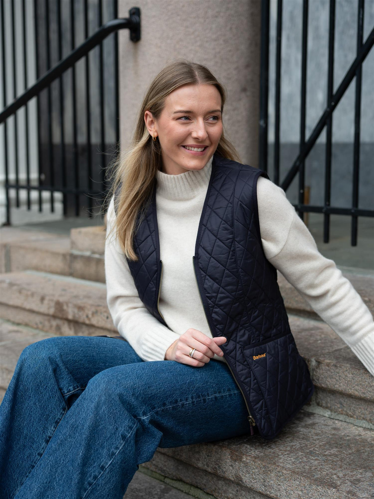 Fleece Betty Liner Navy