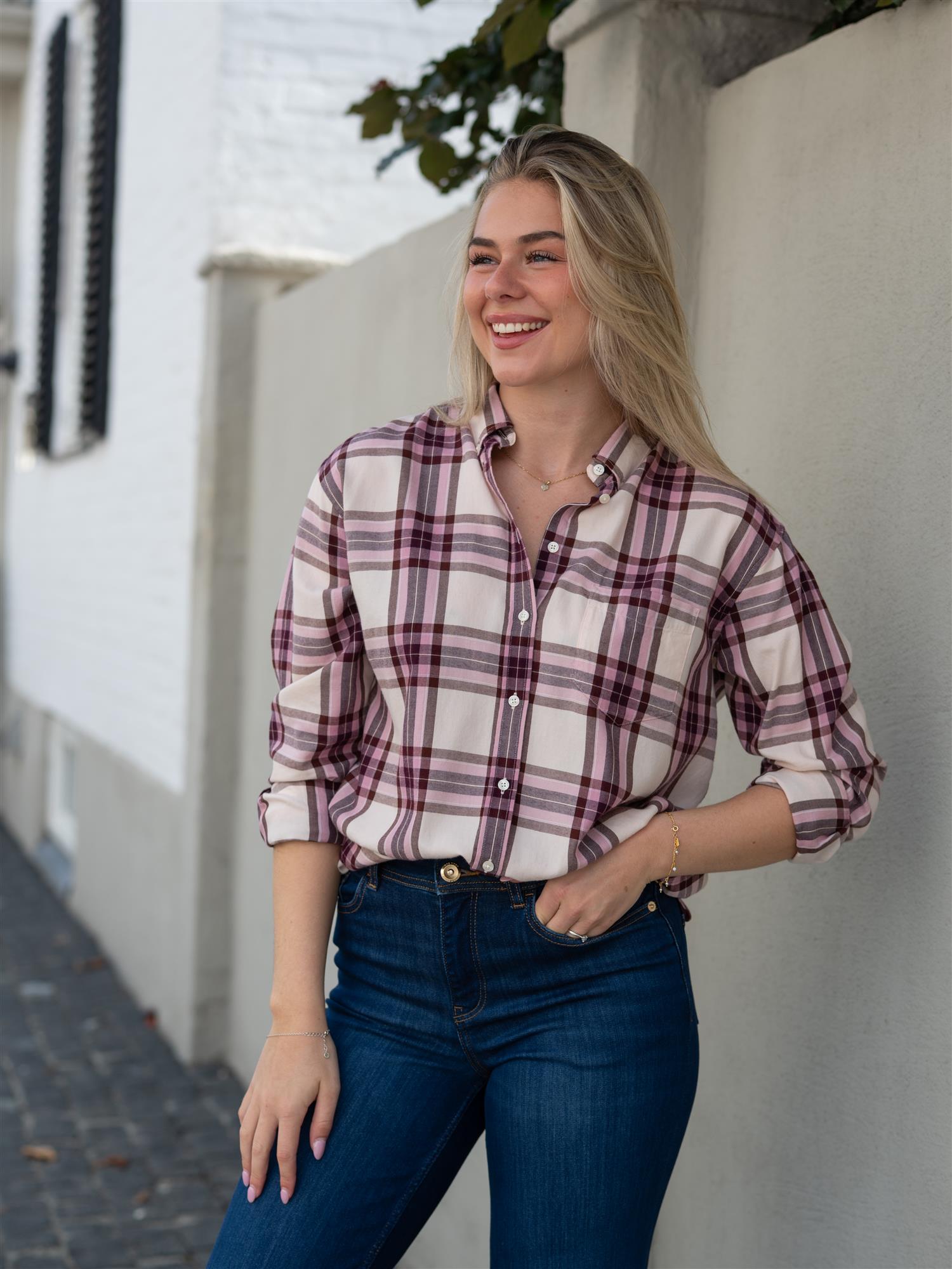 Rel Checked Flannel Bd Shirt