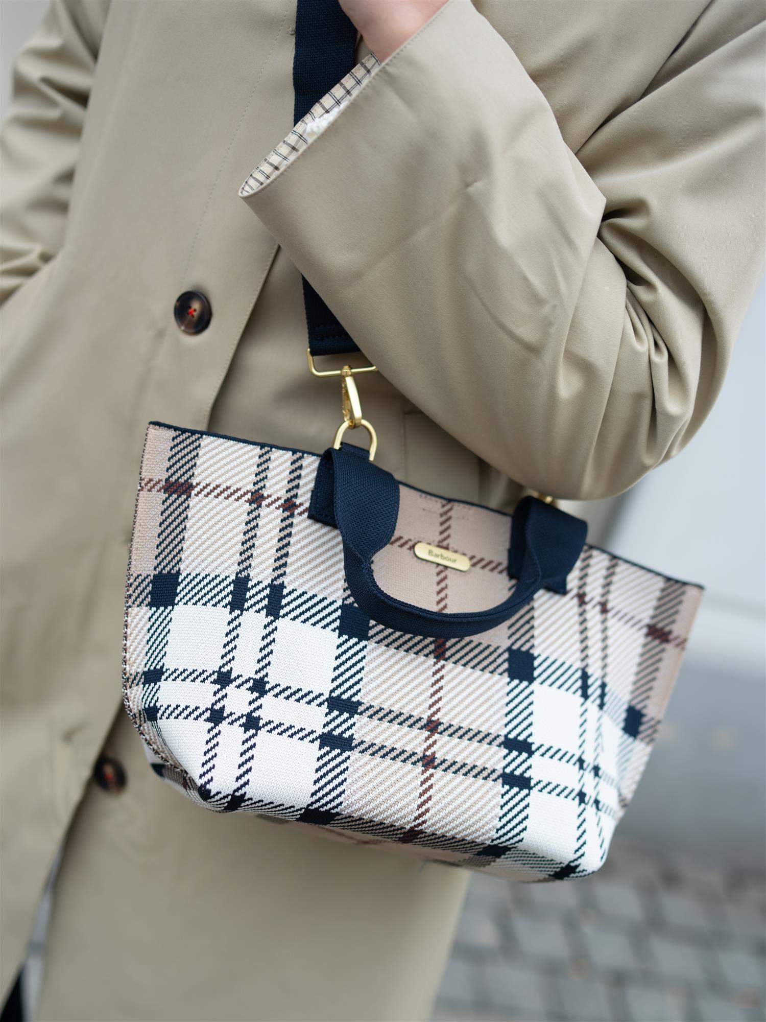 Barbour Layla Mini Tote Military Brown/Classic