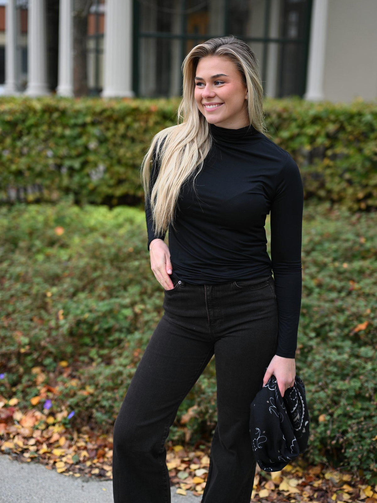 Polo Sweater Black