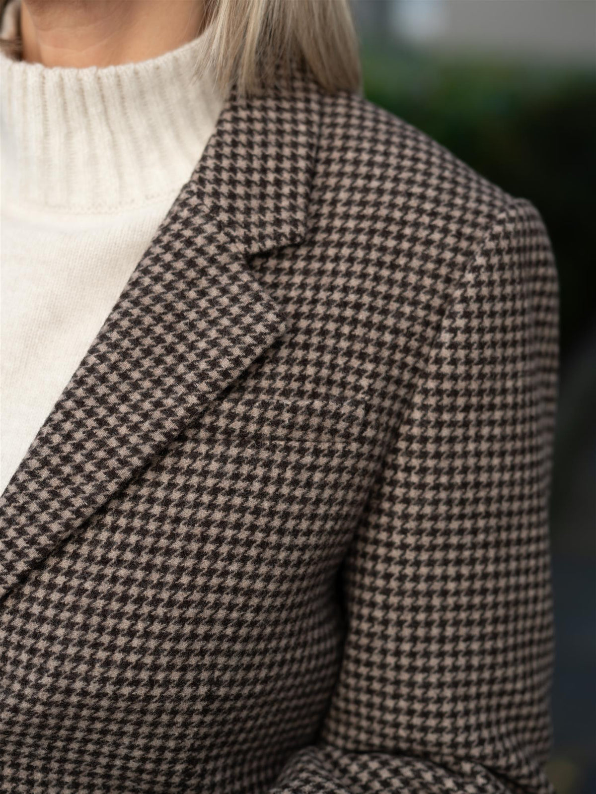 Houndstooth Blazer