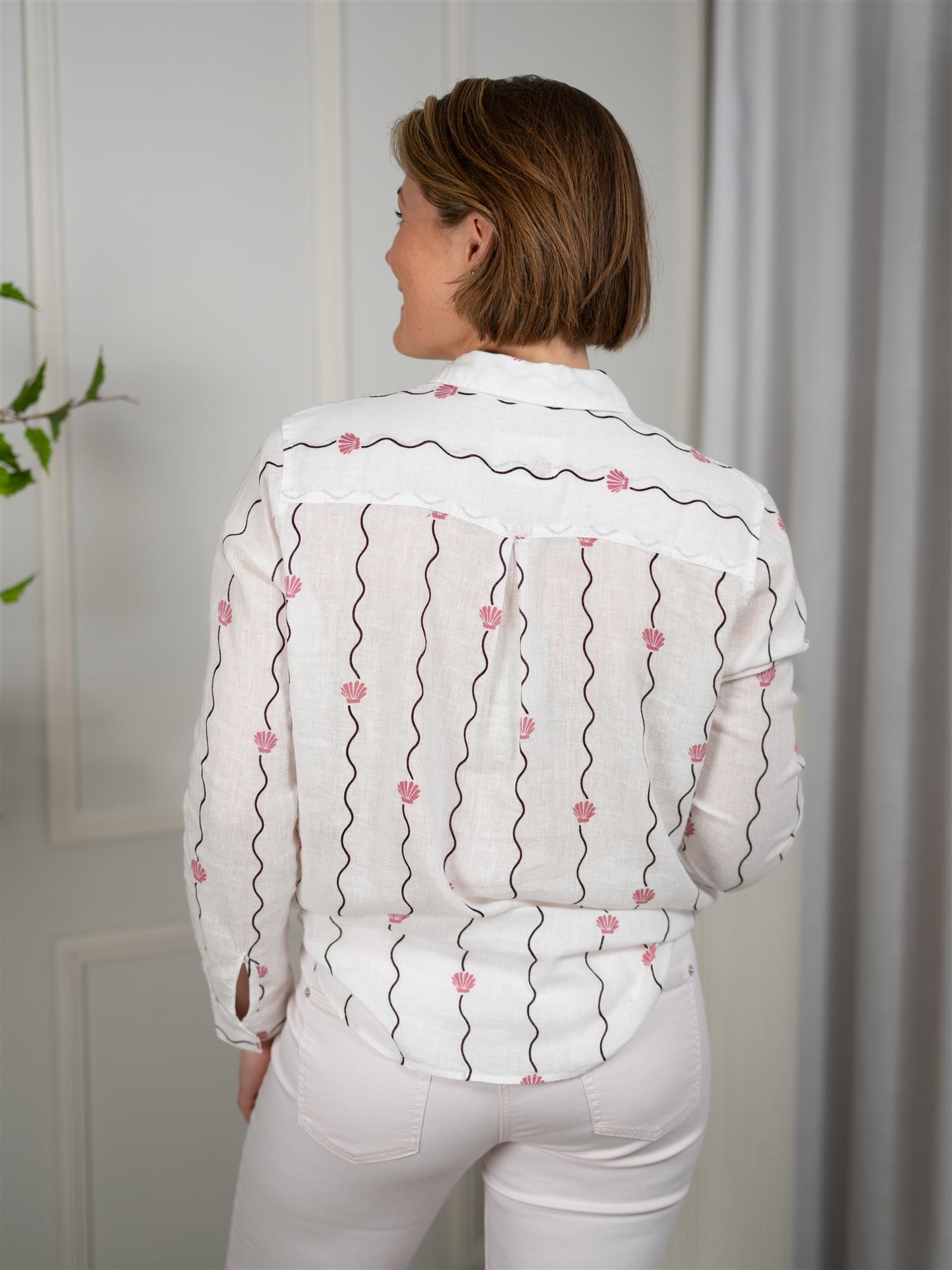 Rails Charli Striped Seashells