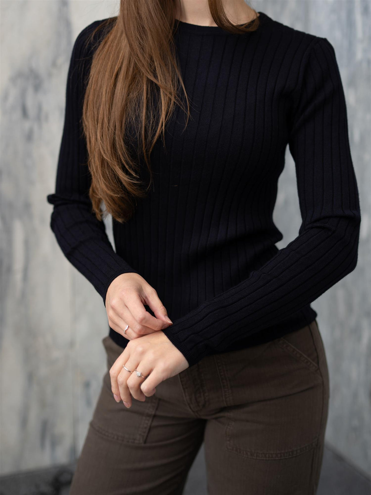 Henny Sweater Navy Blue