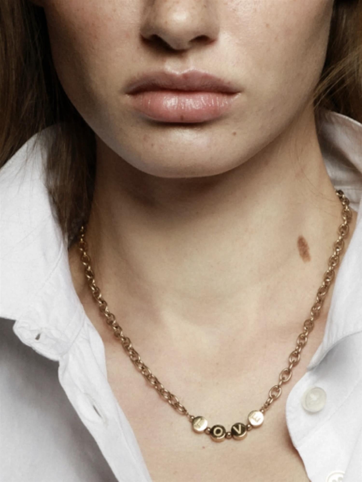 Camilla Pihl The Love Necklace Gold