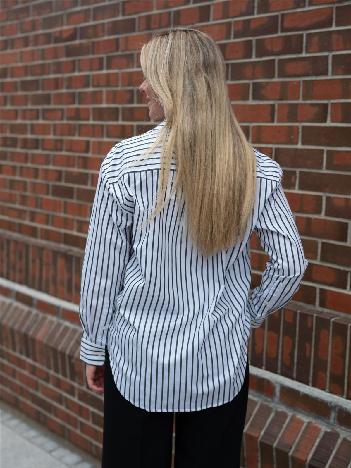 Gant Rel Classic Poplin Striped Shirt
