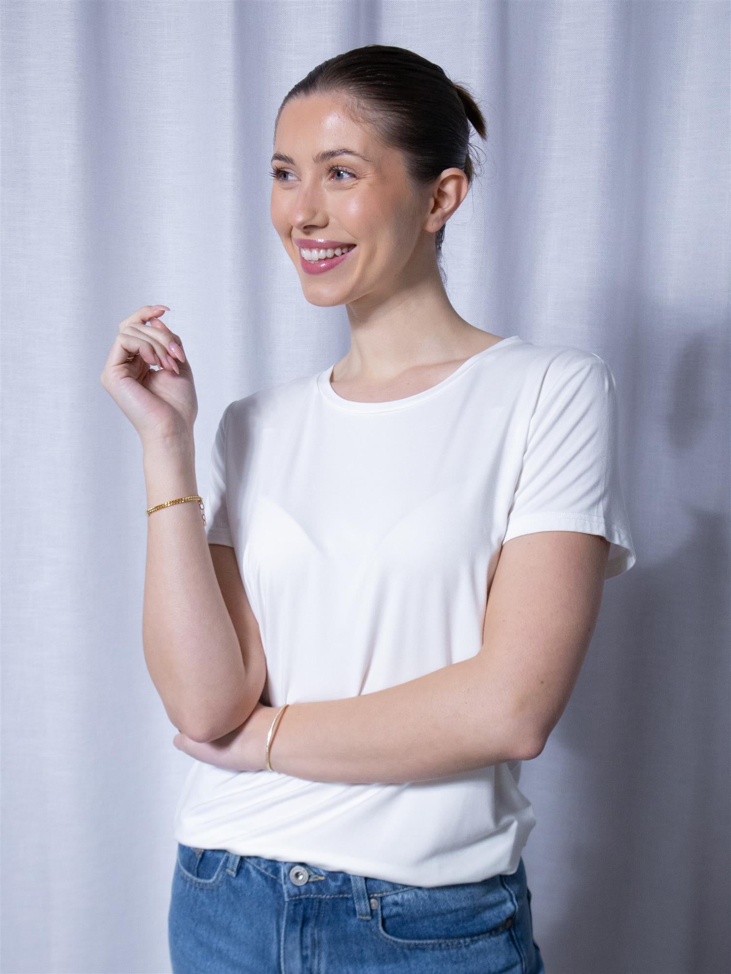 Riccovero Basic Tee White