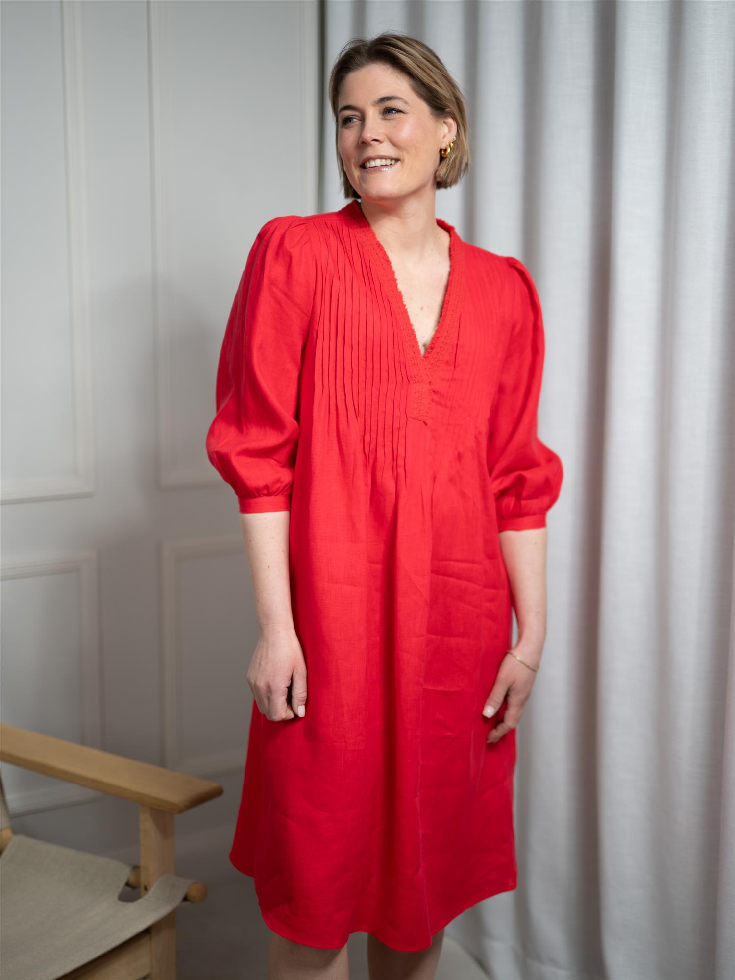 Angoor Gypsy Dress Poppy Red