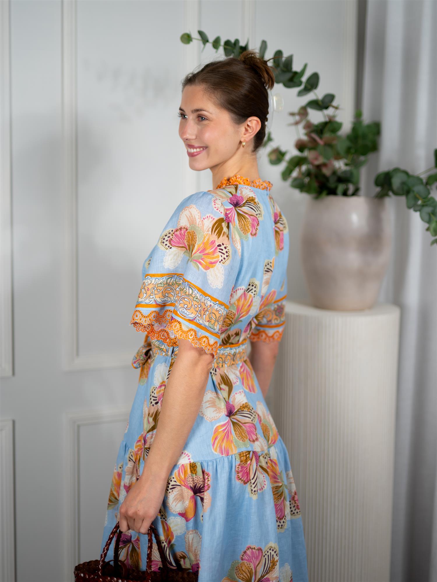 Hale Bob Brody Dress Blue