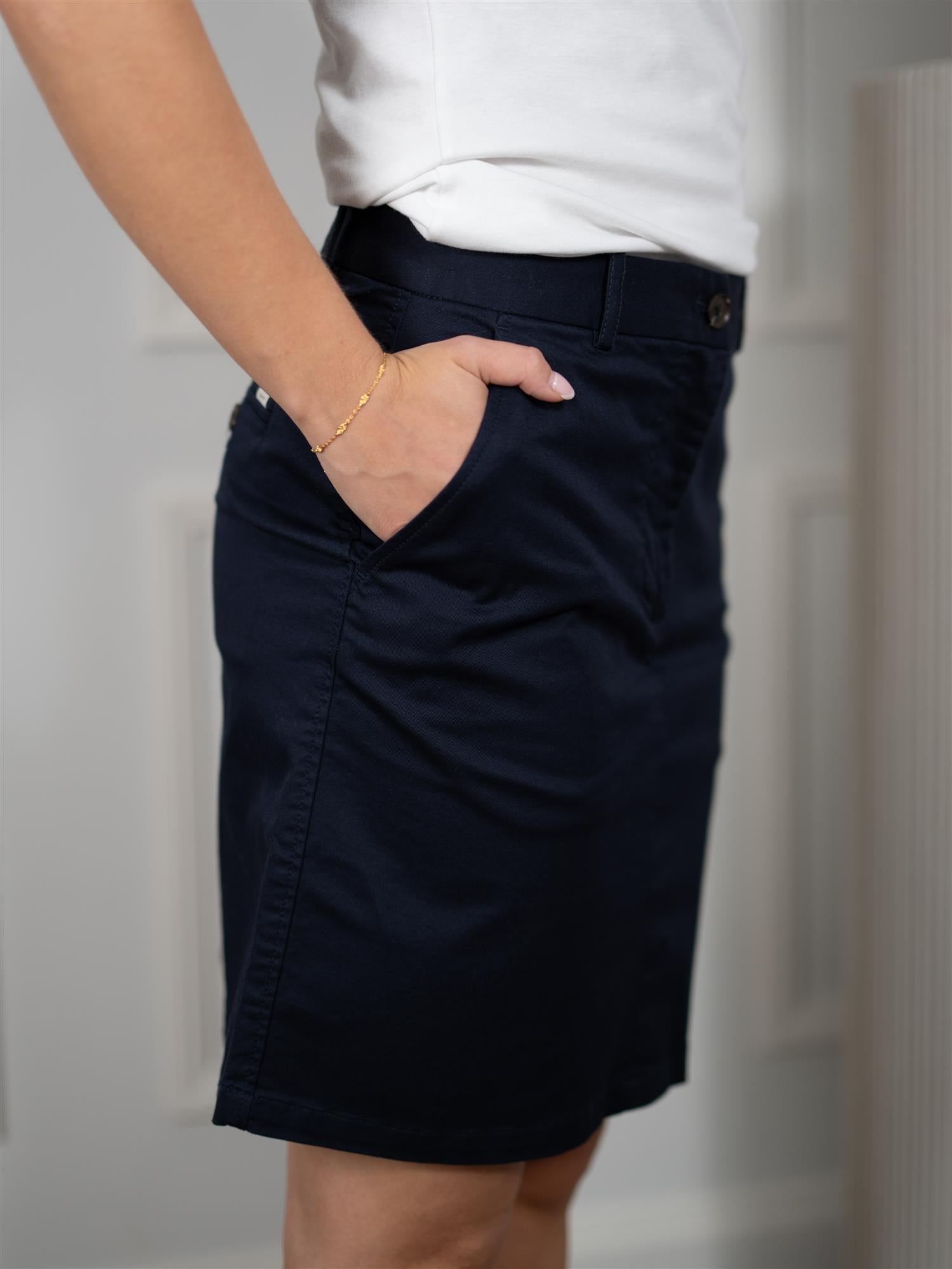 Gant Chino Skirt Evening Blue