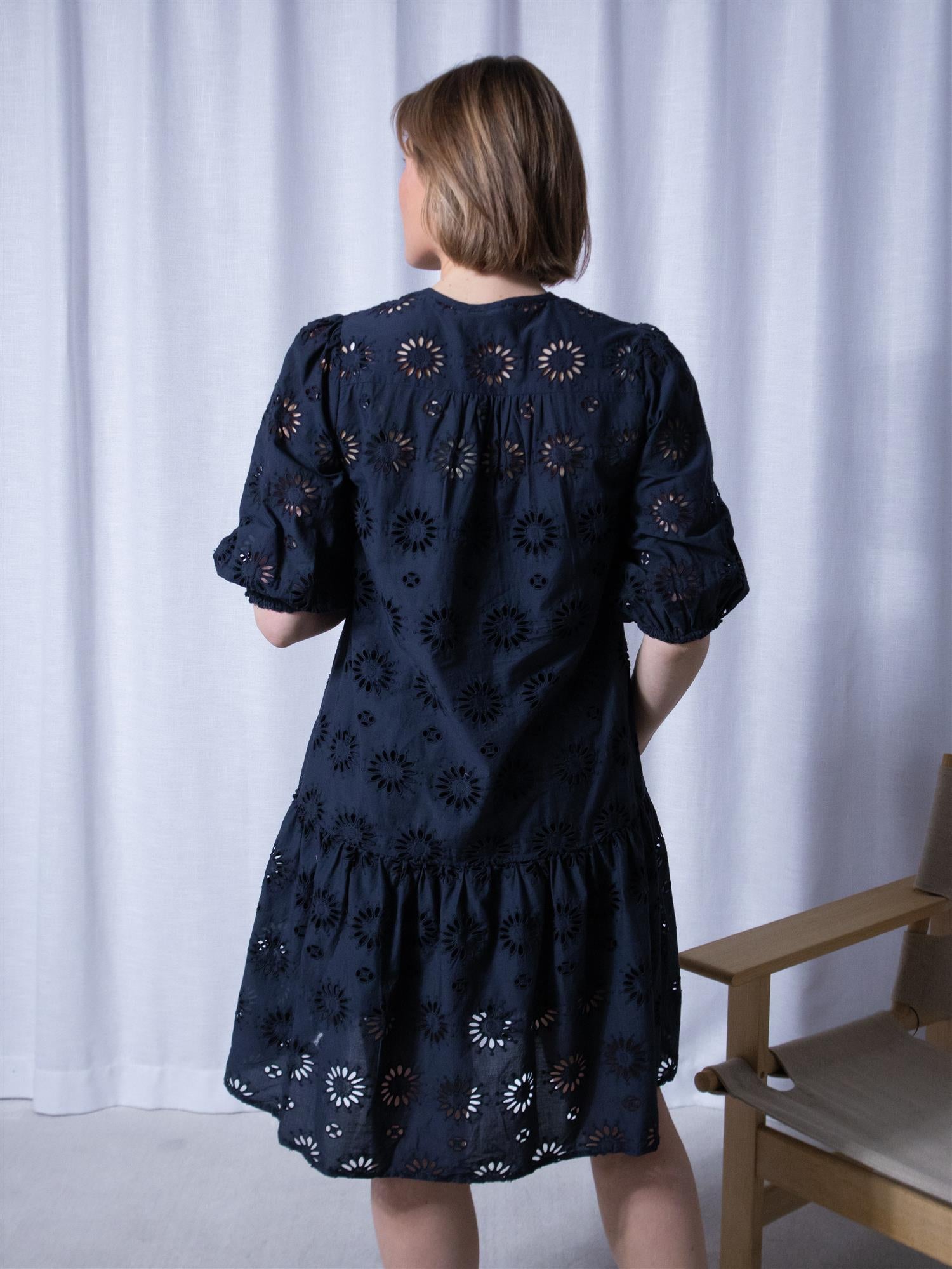 Angoor Barbara Dress Navy