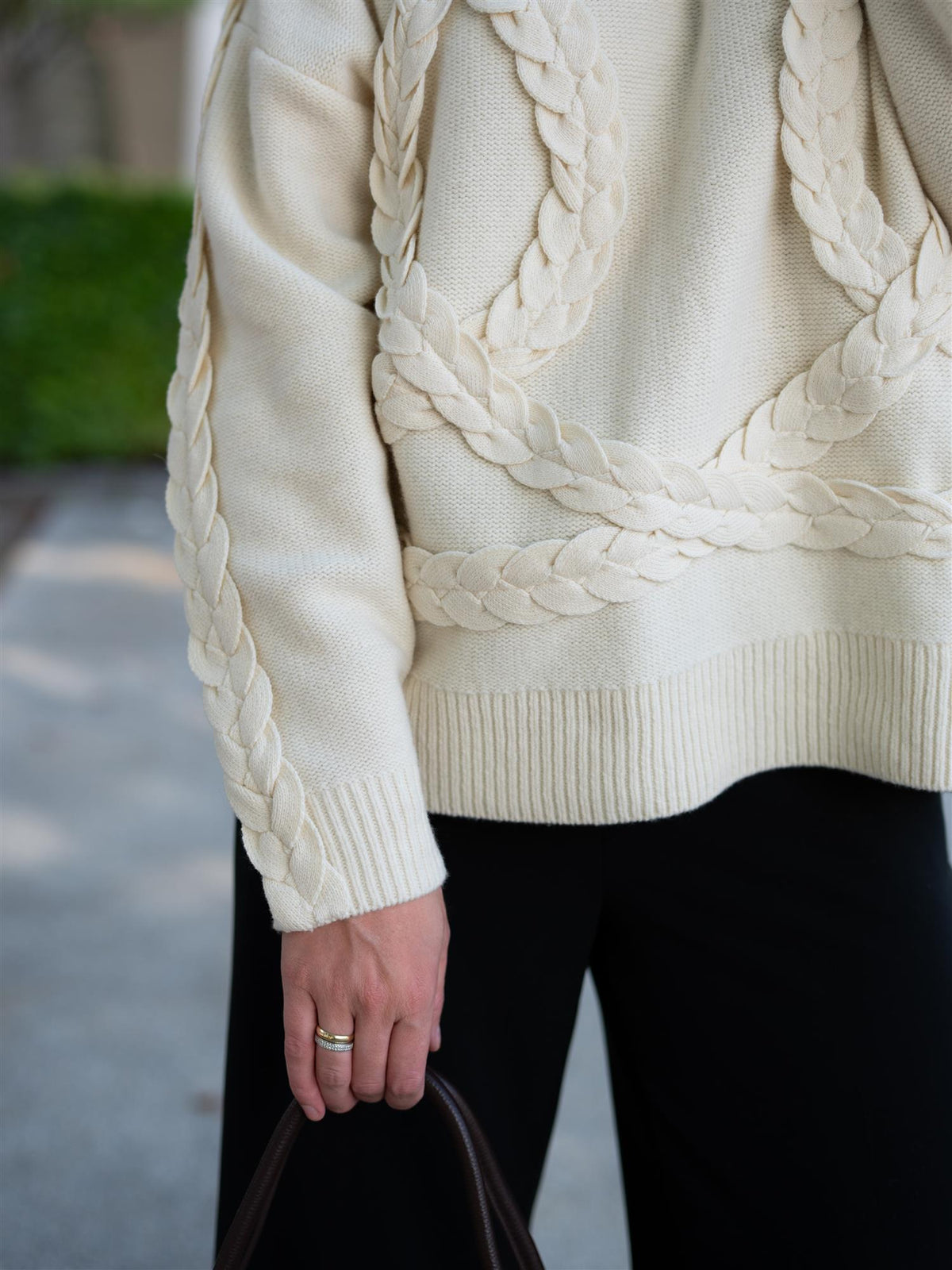 Alva Sweater Cloud Offwhite