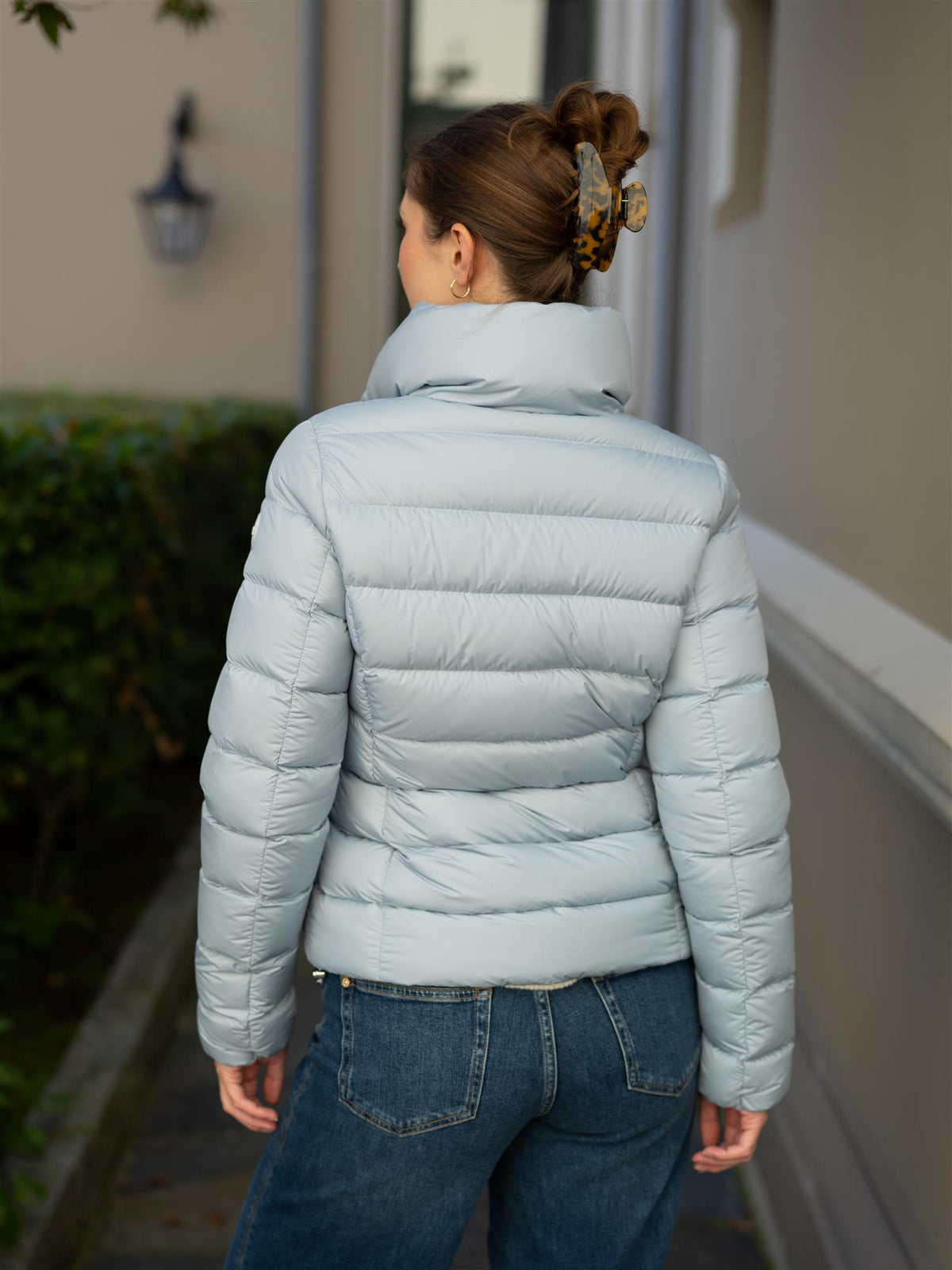 Ladies Down Jacket Ice Blue