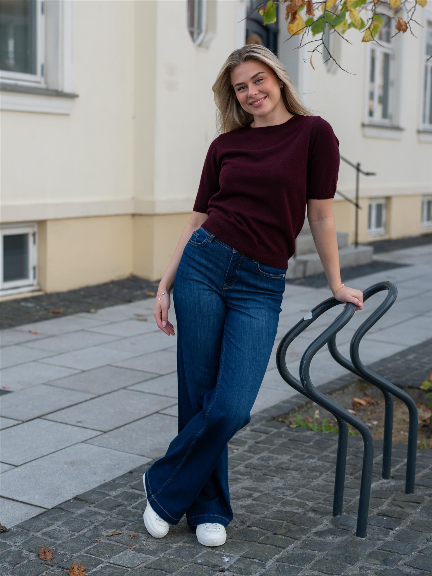 Dear Dharma Marthe Tee Aubergine