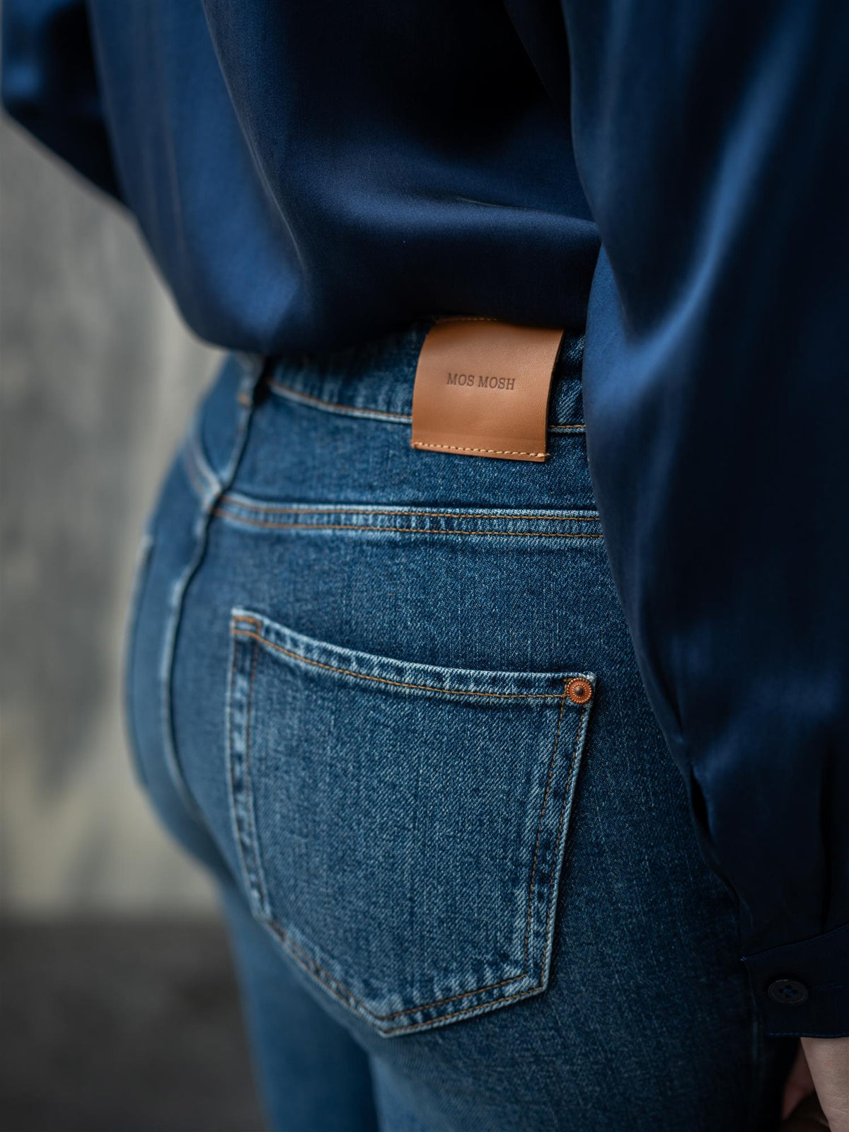 Mmashley Galleon Raw Jeans Blue