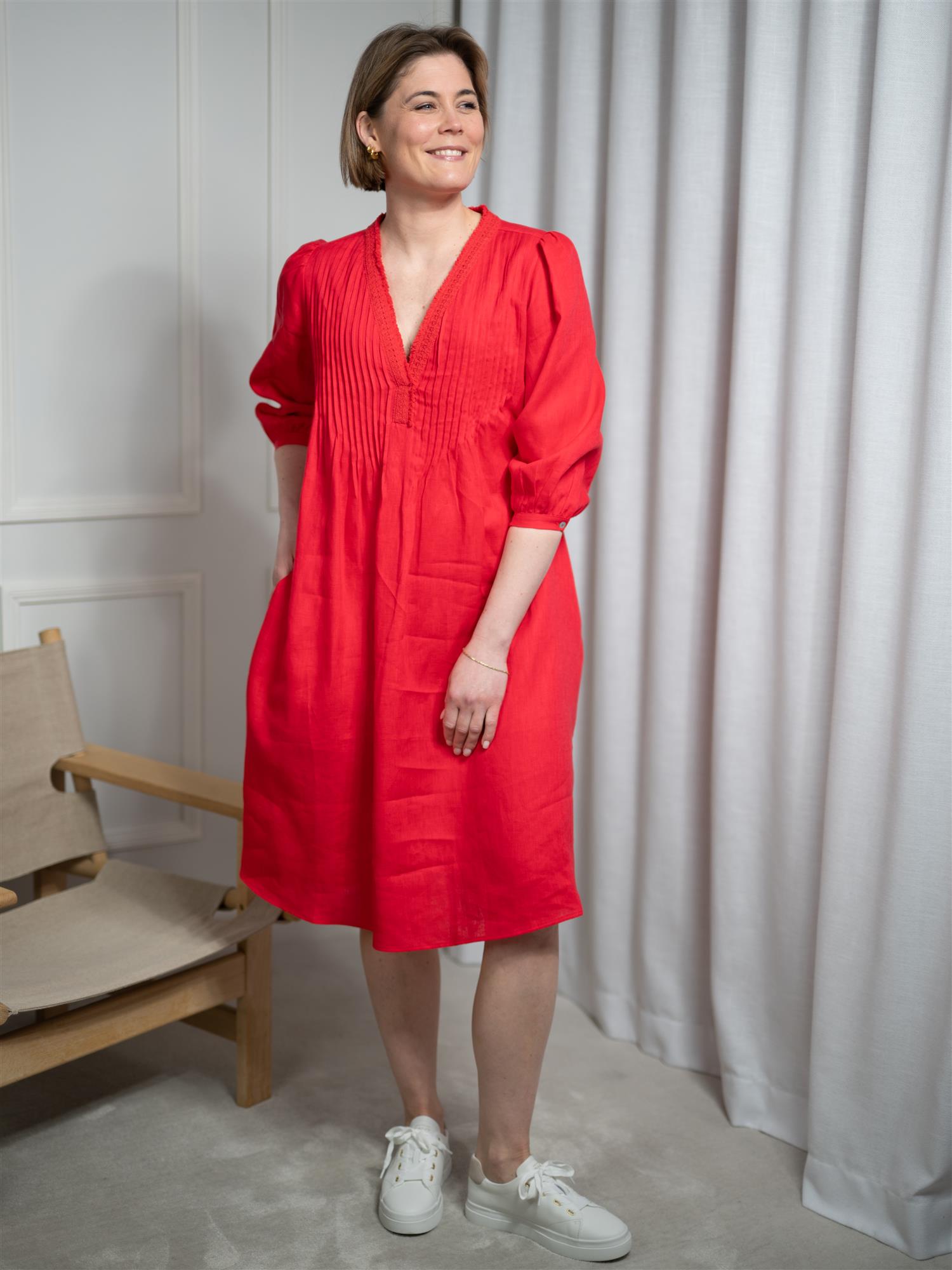 Angoor Gypsy Dress Poppy Red
