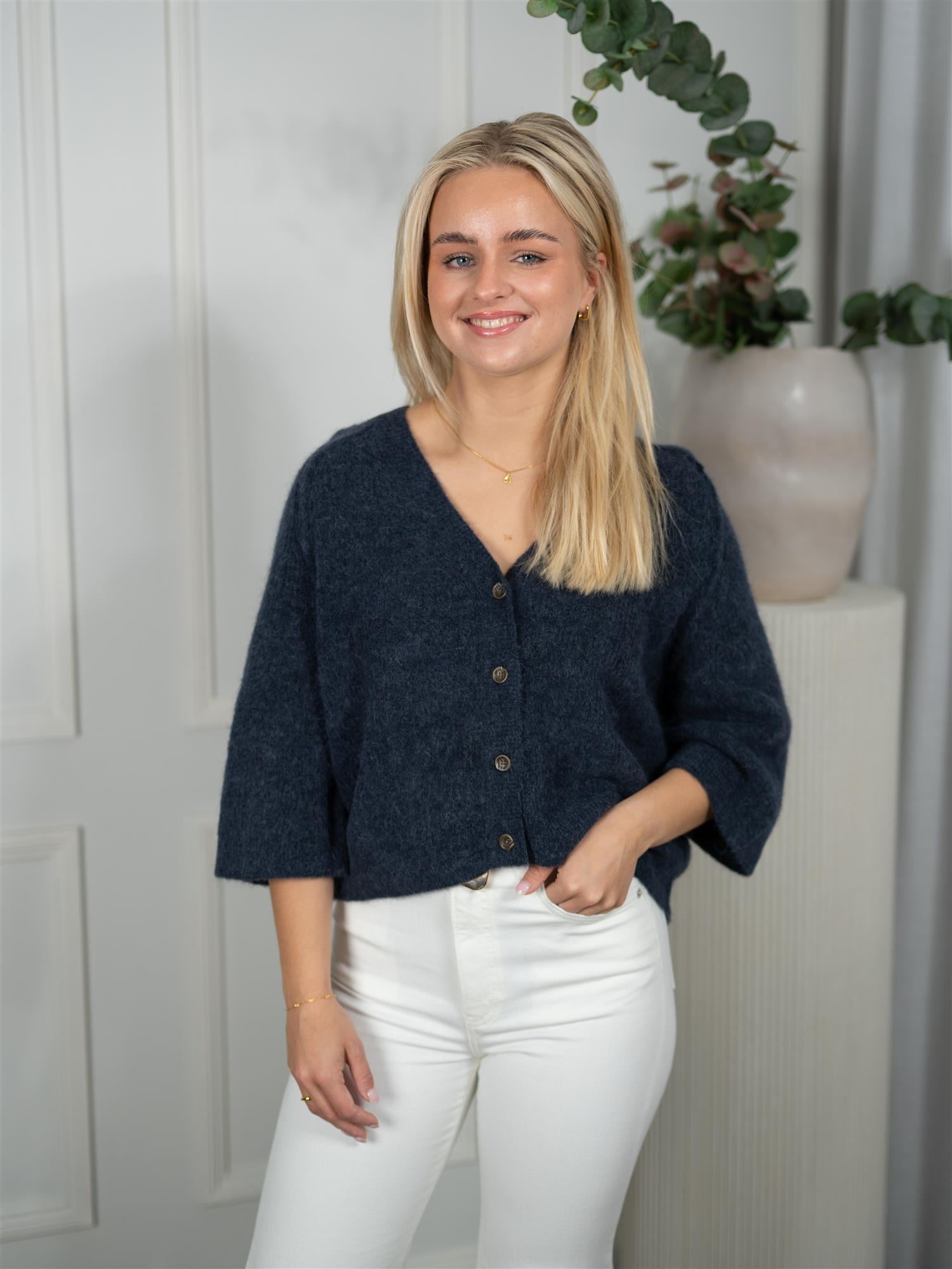 MMThora Lizet Knit Cardigan Indiaink