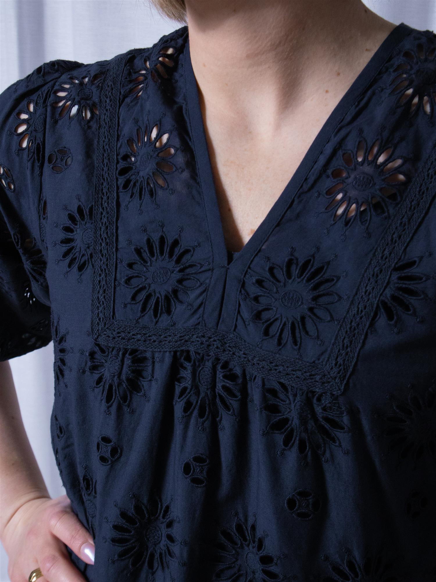 Angoor Barbara Dress Navy