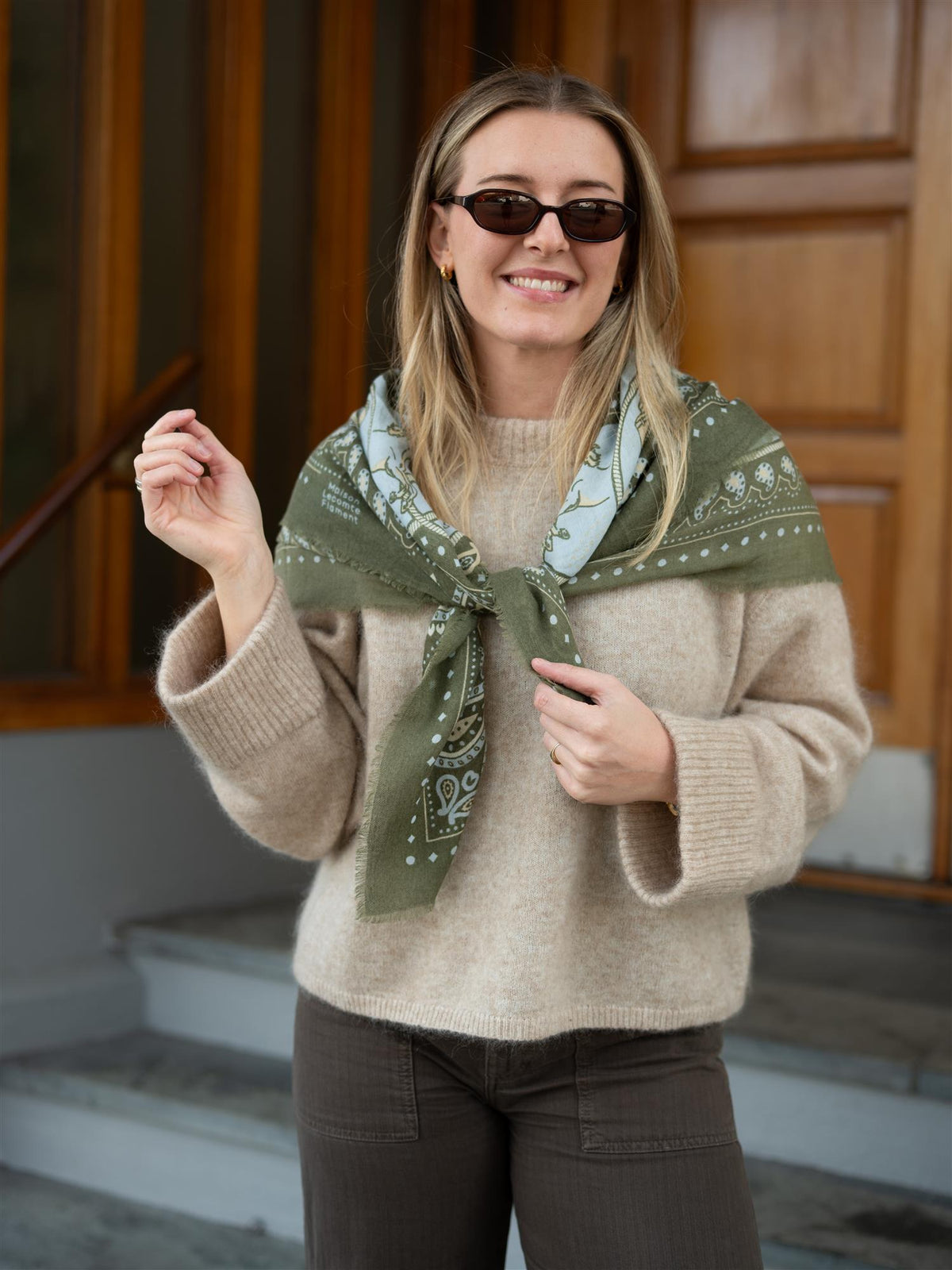 Scarf Rodeo Olive WC