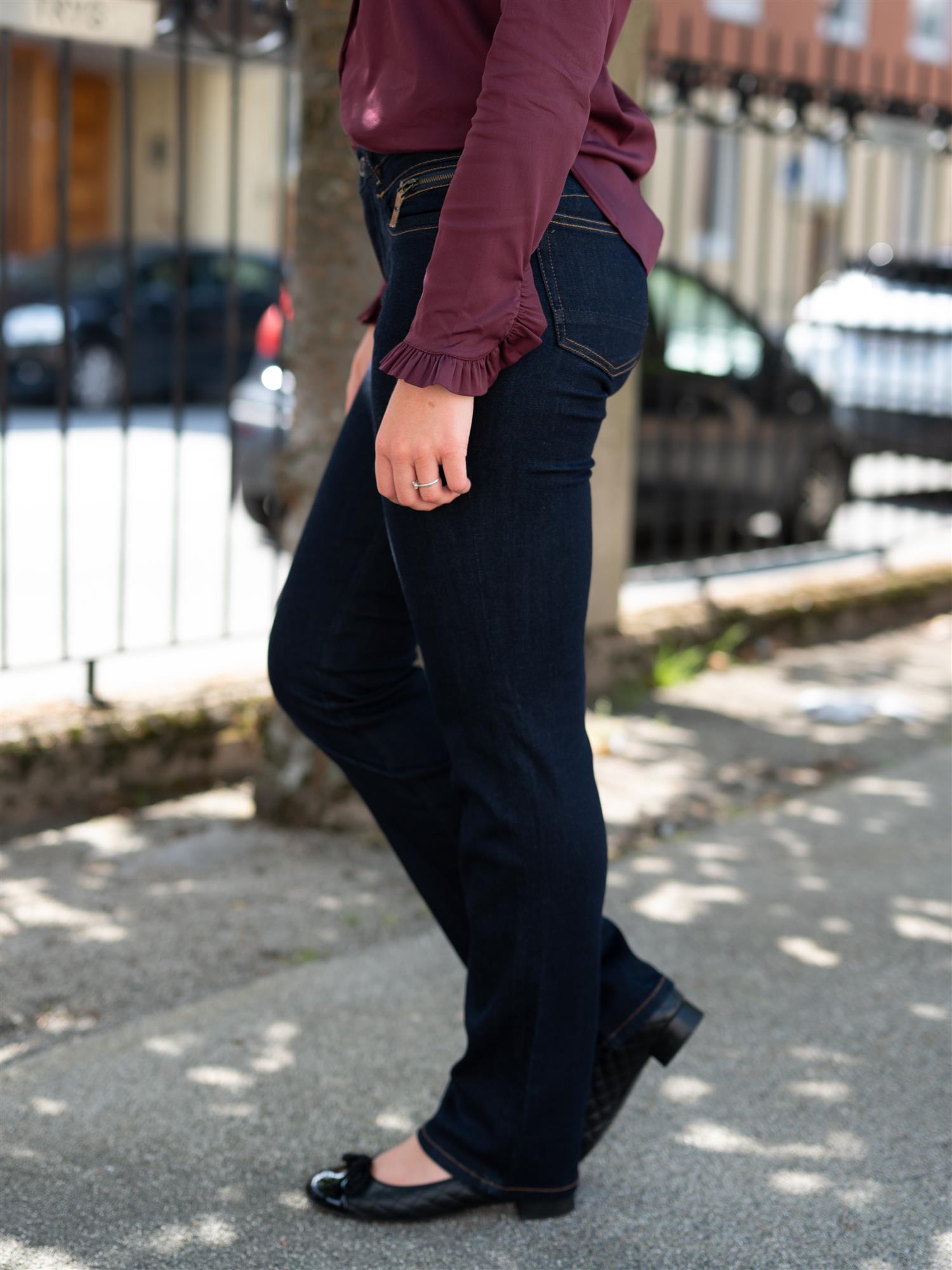 Mos Mosh Carla Naomi Deluxe Jeans Dark Blue