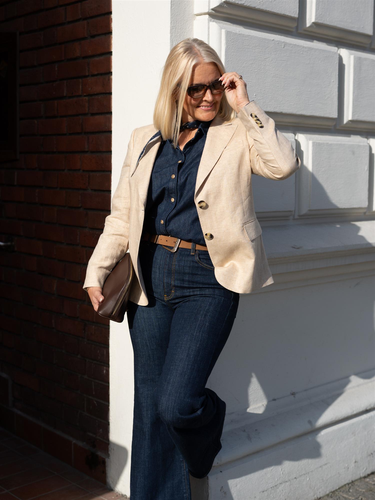 Sand Ginette Blazer Pointy