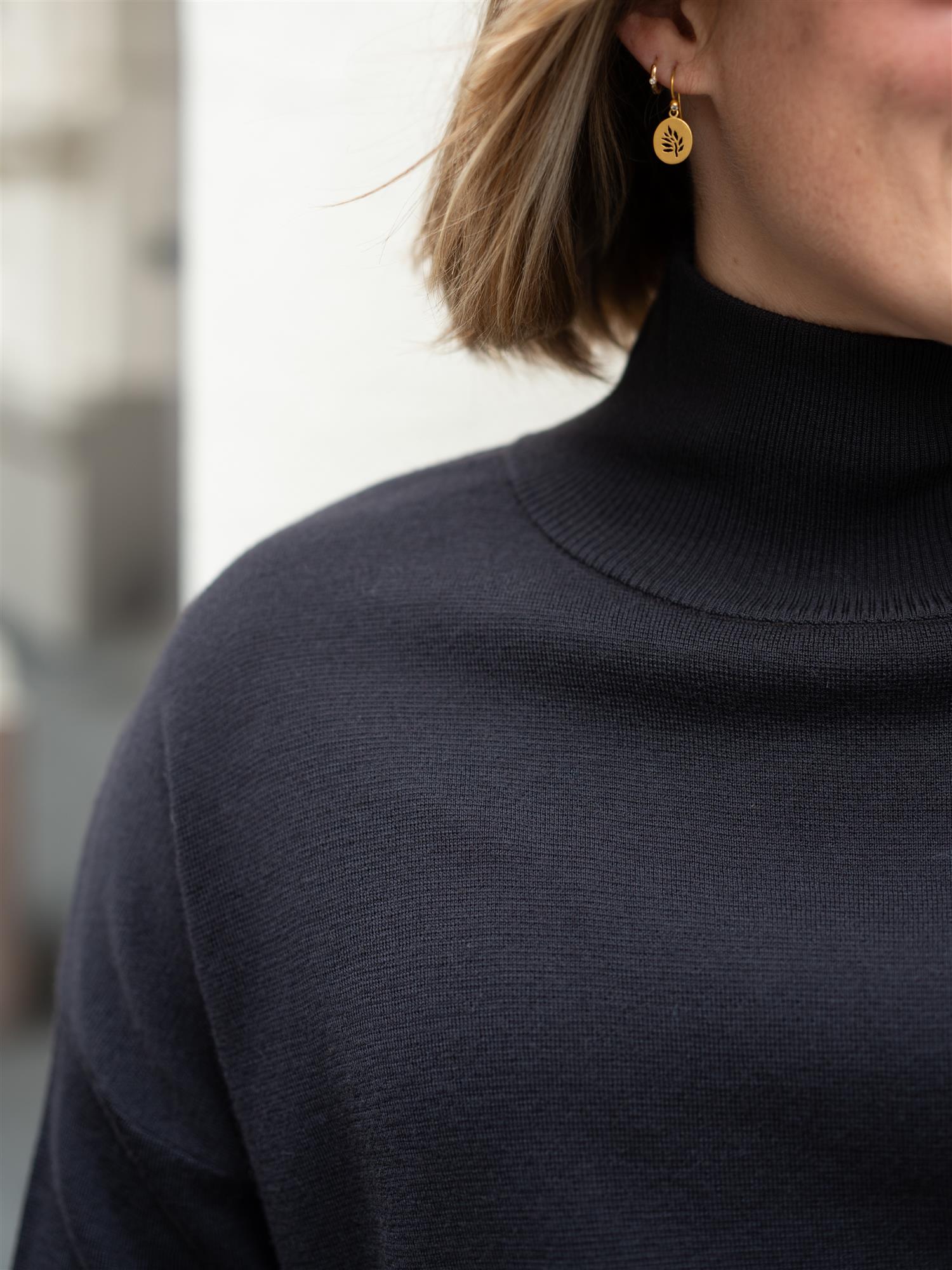 Fernanda Merino Sweater Dark Brown