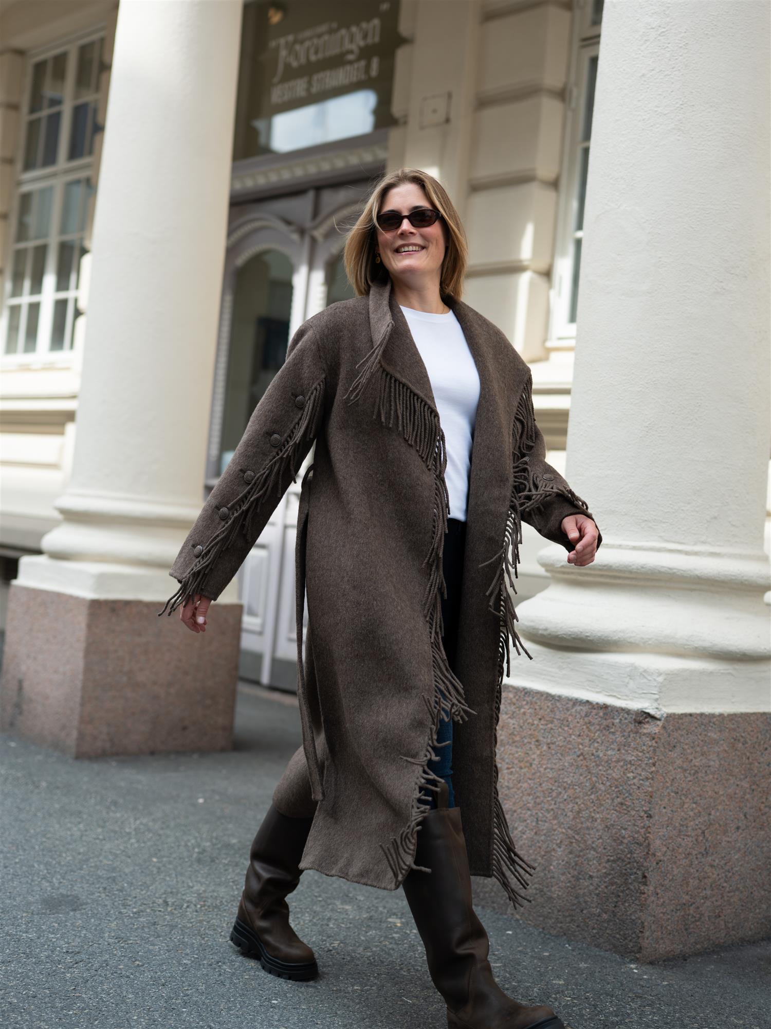Heidi Coat Dark Brown