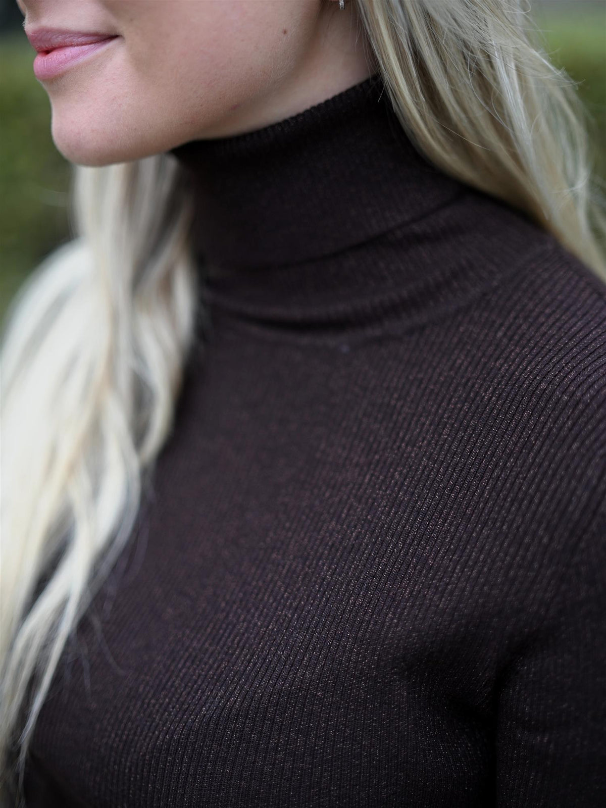From Paris With Love Polo Lurex Brown