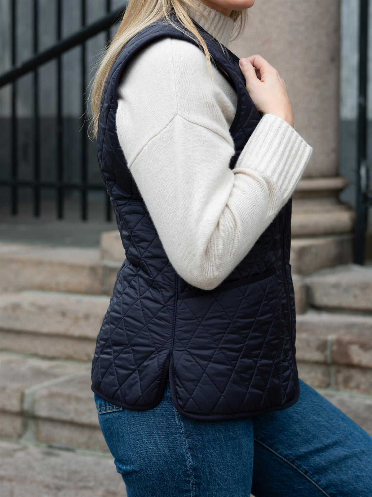 Fleece Betty Liner Navy