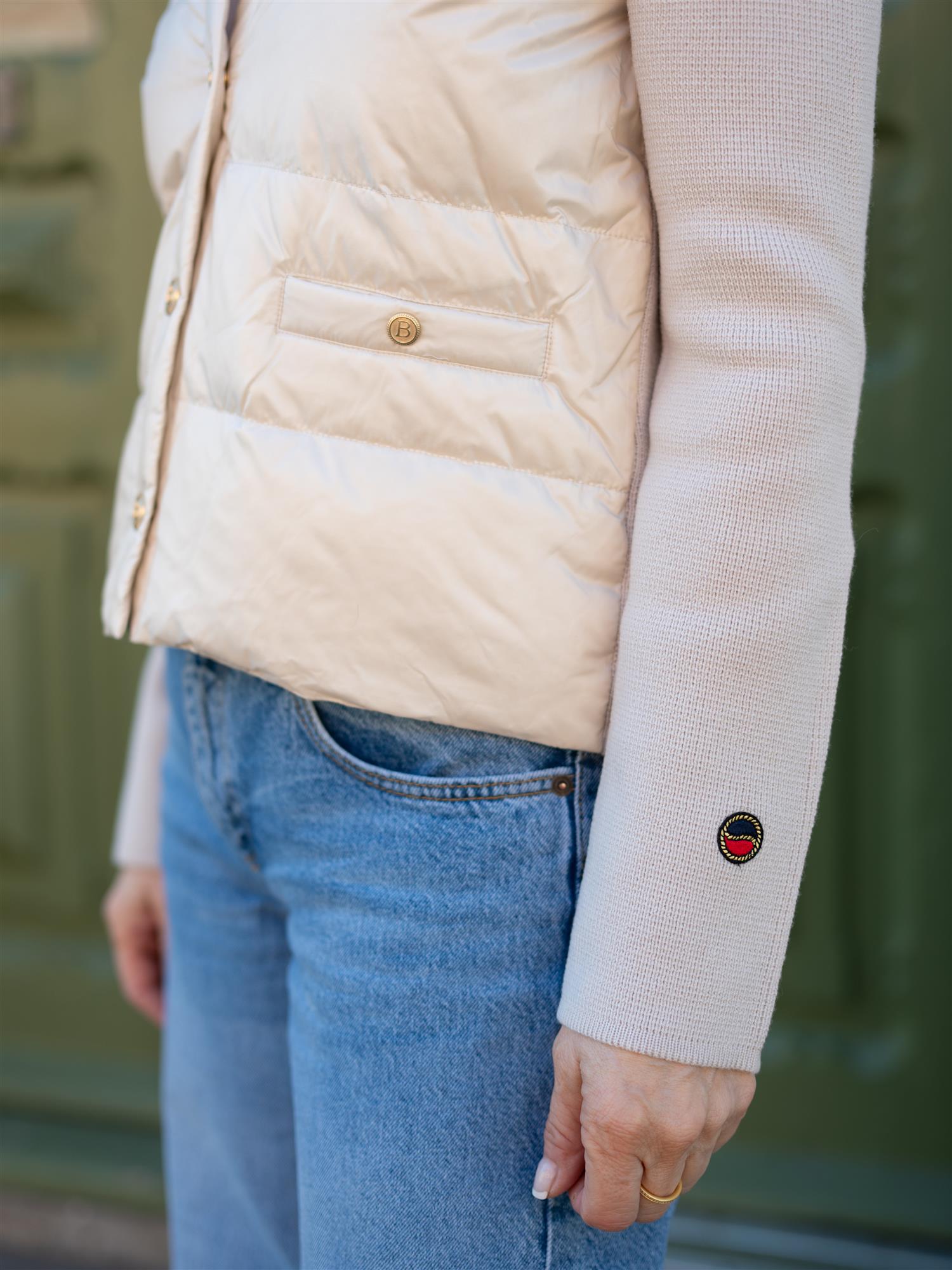 Busnel Iva Down Jacket Silver Birch