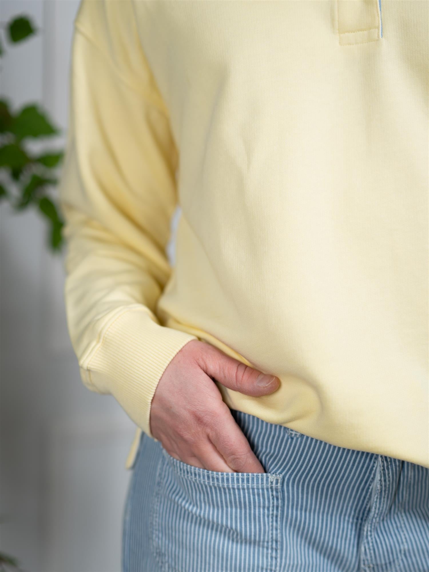 Gant Rugger Sweatshirt Vanilla Yellow