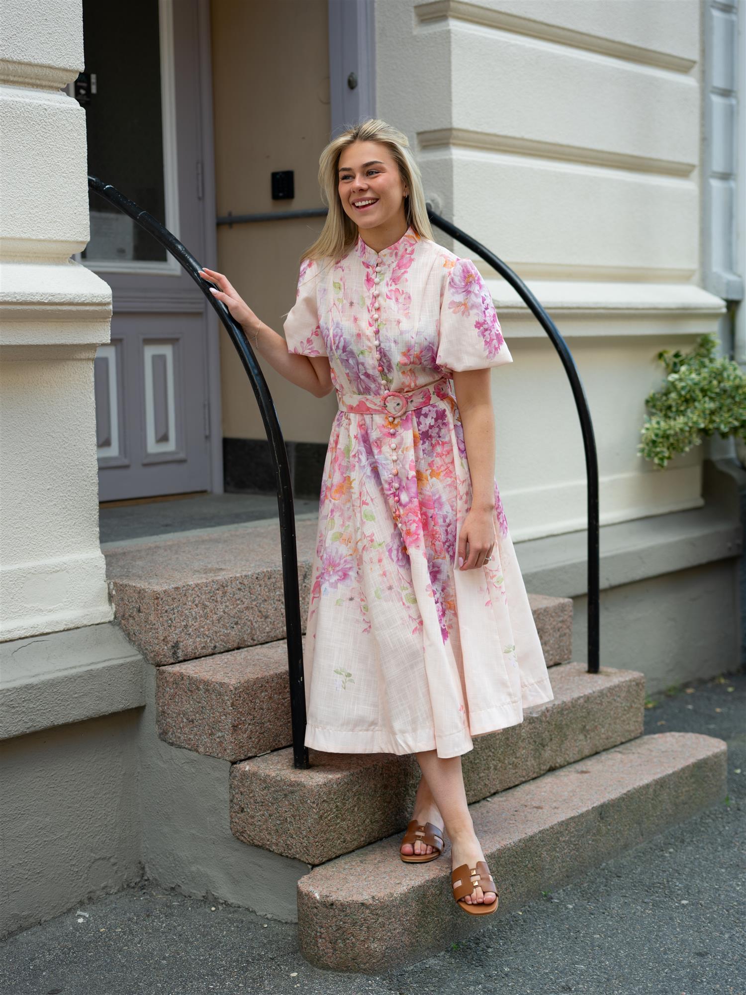 From Paris With Love Pia Dress Pink