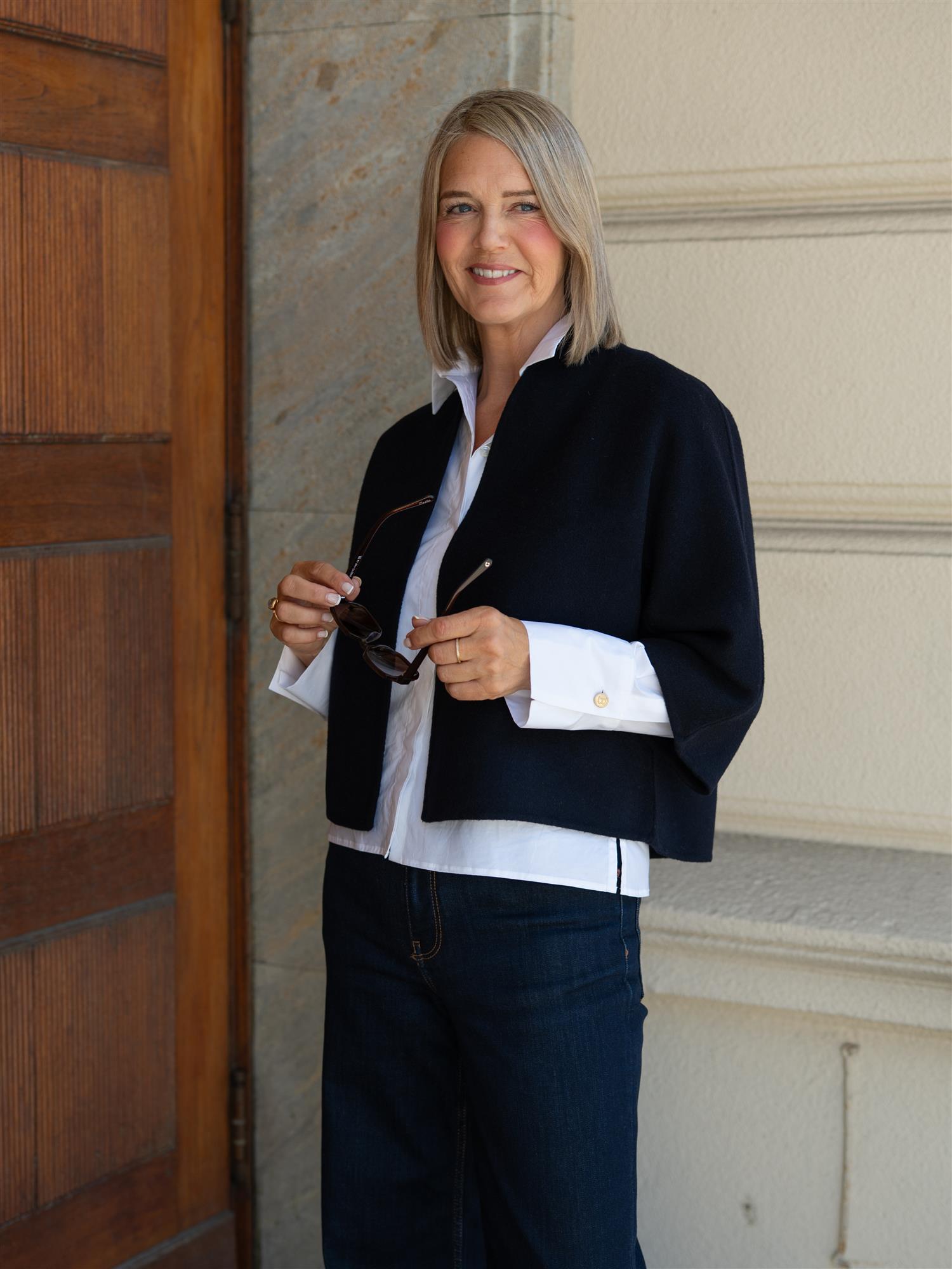 Kira Wool Jacket Navy