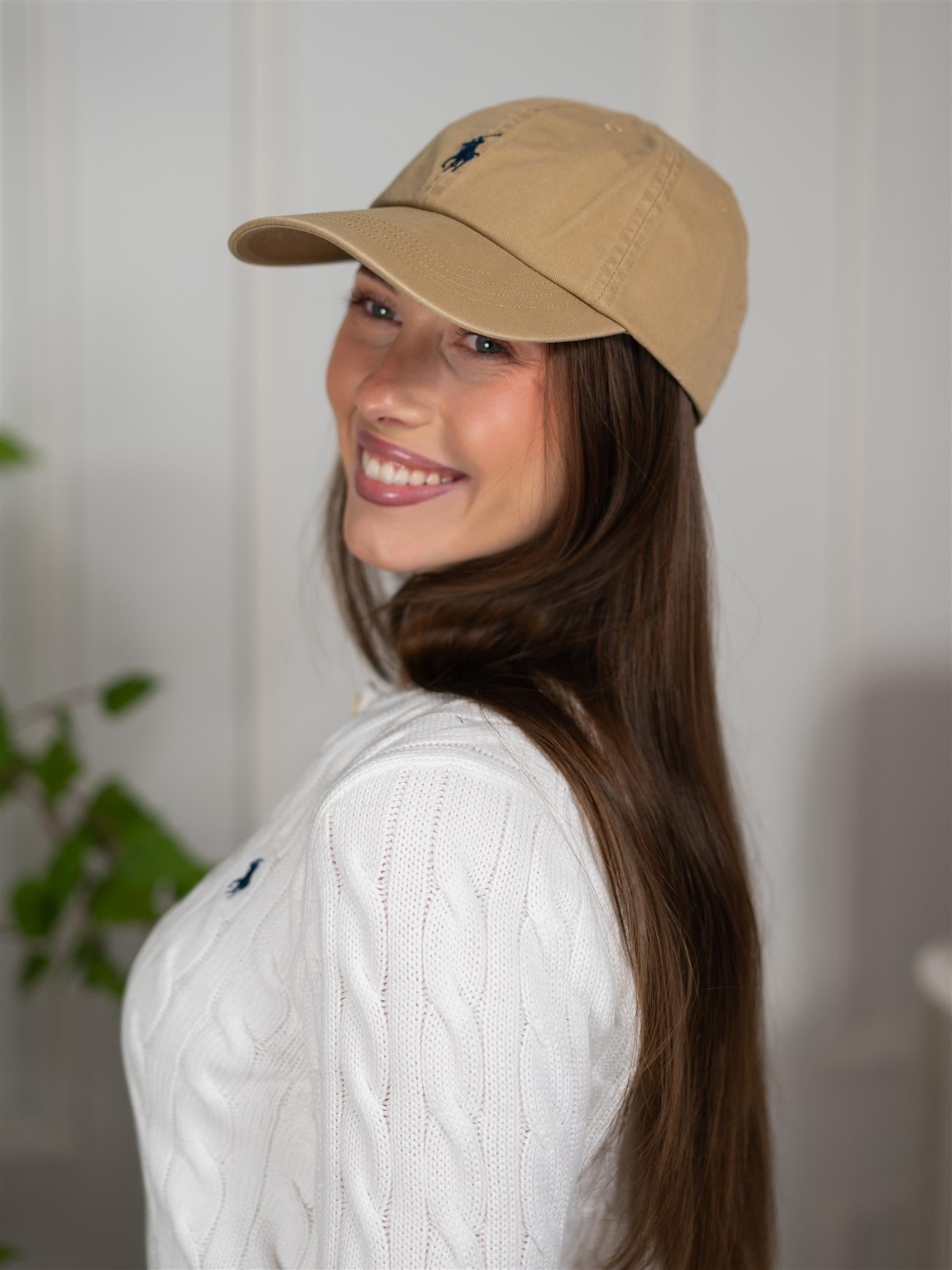 Polo The Iconic Cotton Chino Ball Cap Khaki