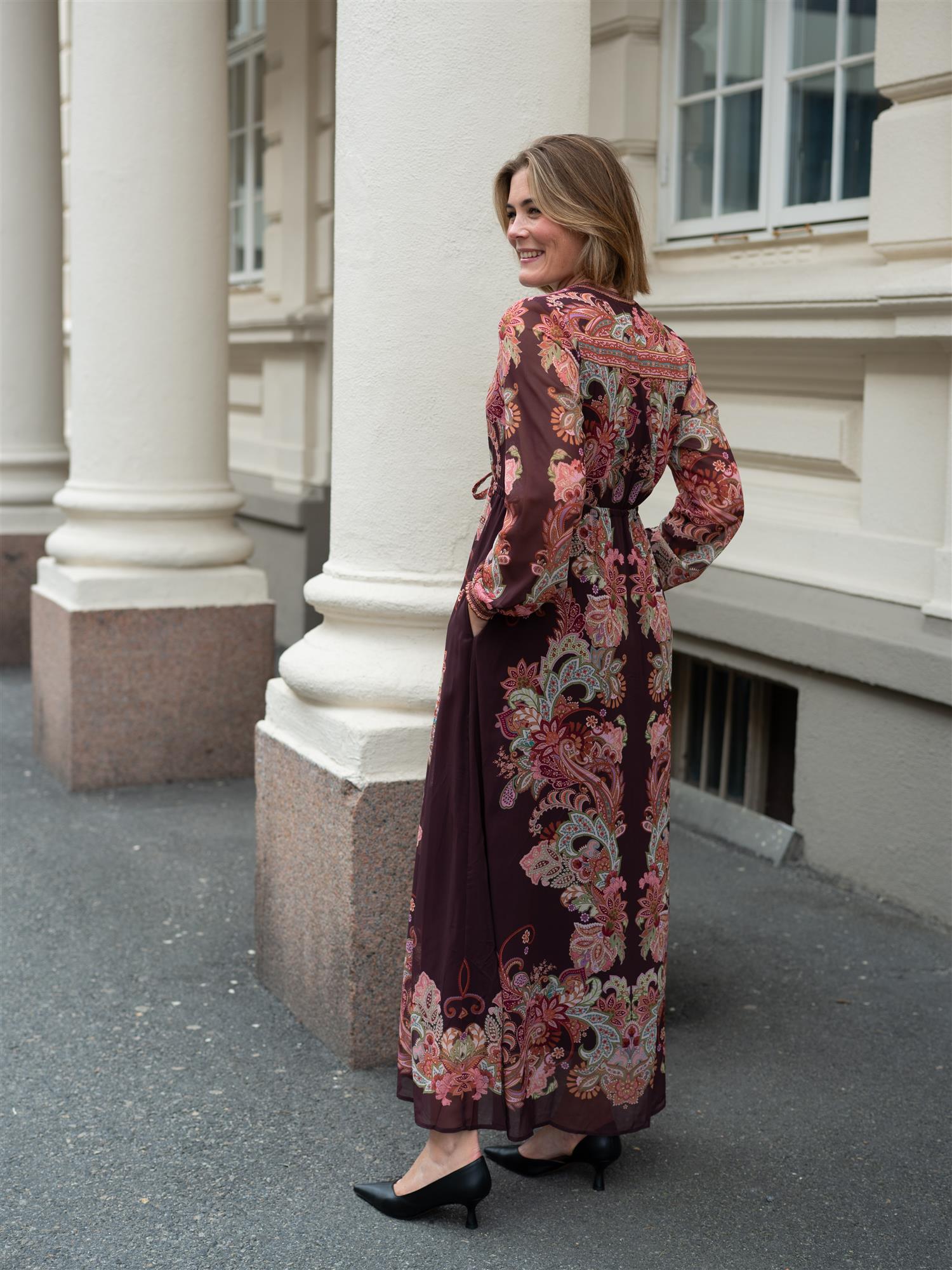 Isolde Dress Wine