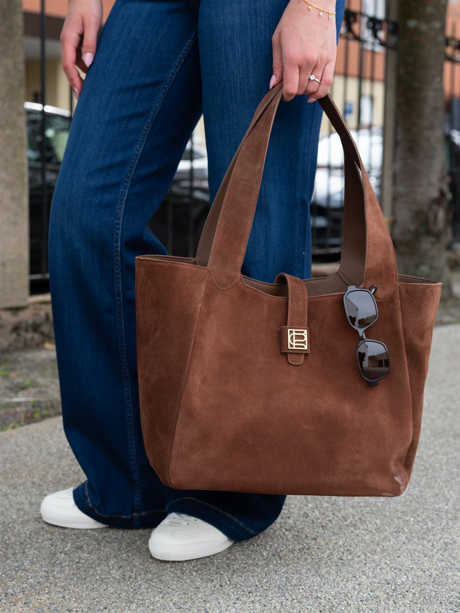 Lucille Tote Bag Large Cognac