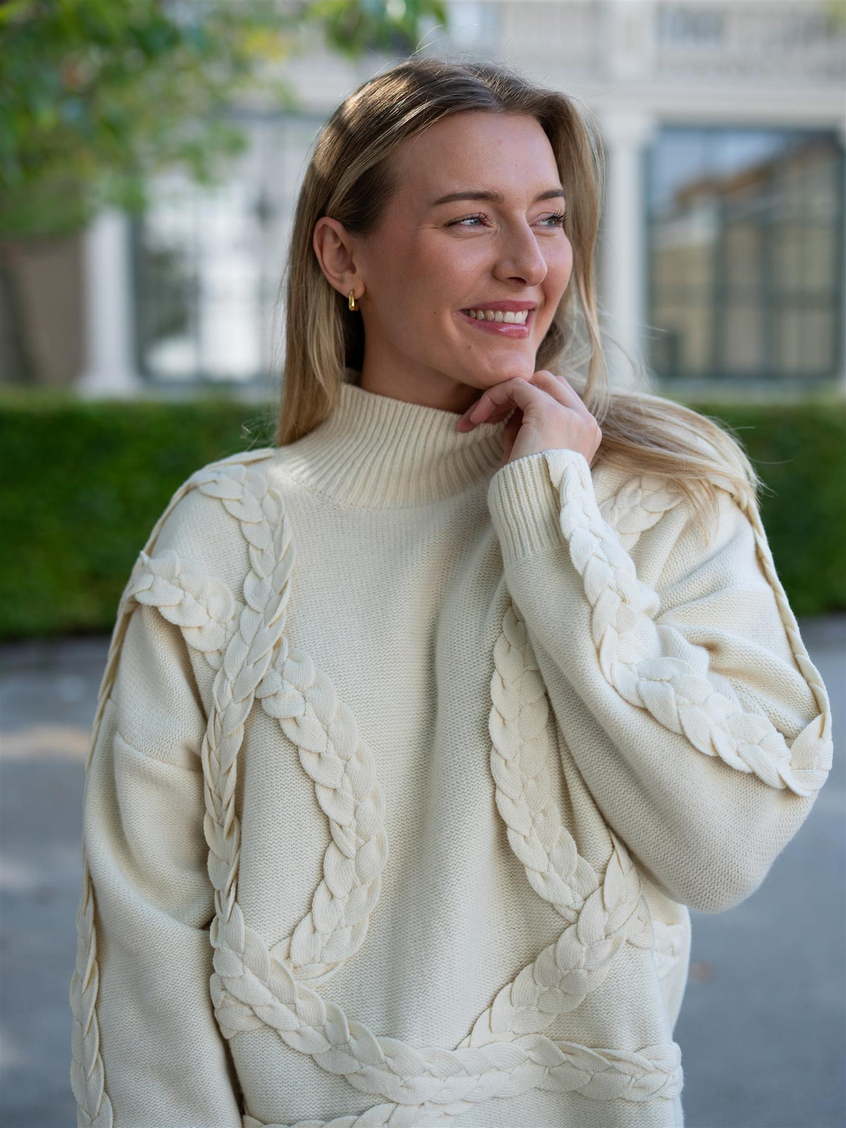 Alva Sweater Cloud Offwhite